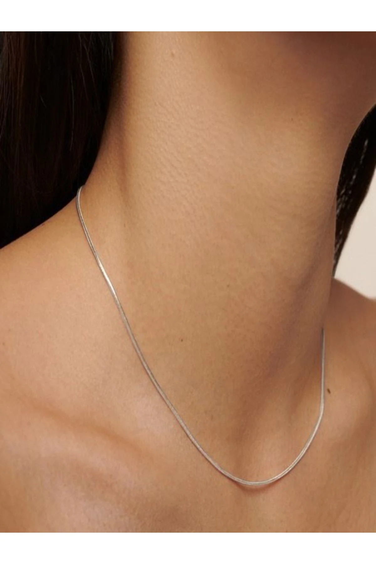 Silver İnce İtalyan Zincir