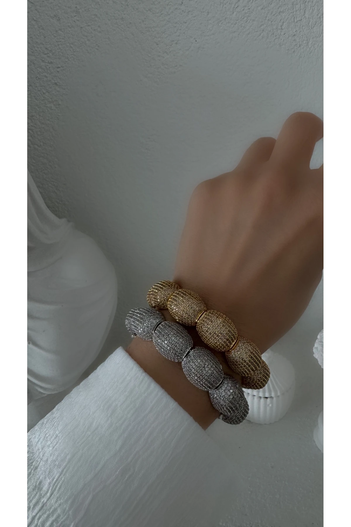 Özel Tasarım Gümüş Xena Bileklik