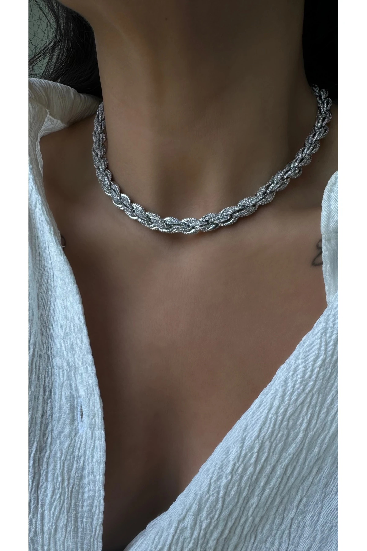 Limited Edition Gümüş Stone Kolye