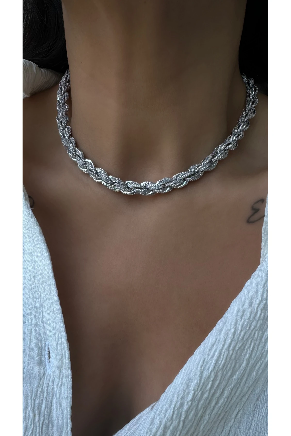 Limited Edition Gümüş Stone Kolye