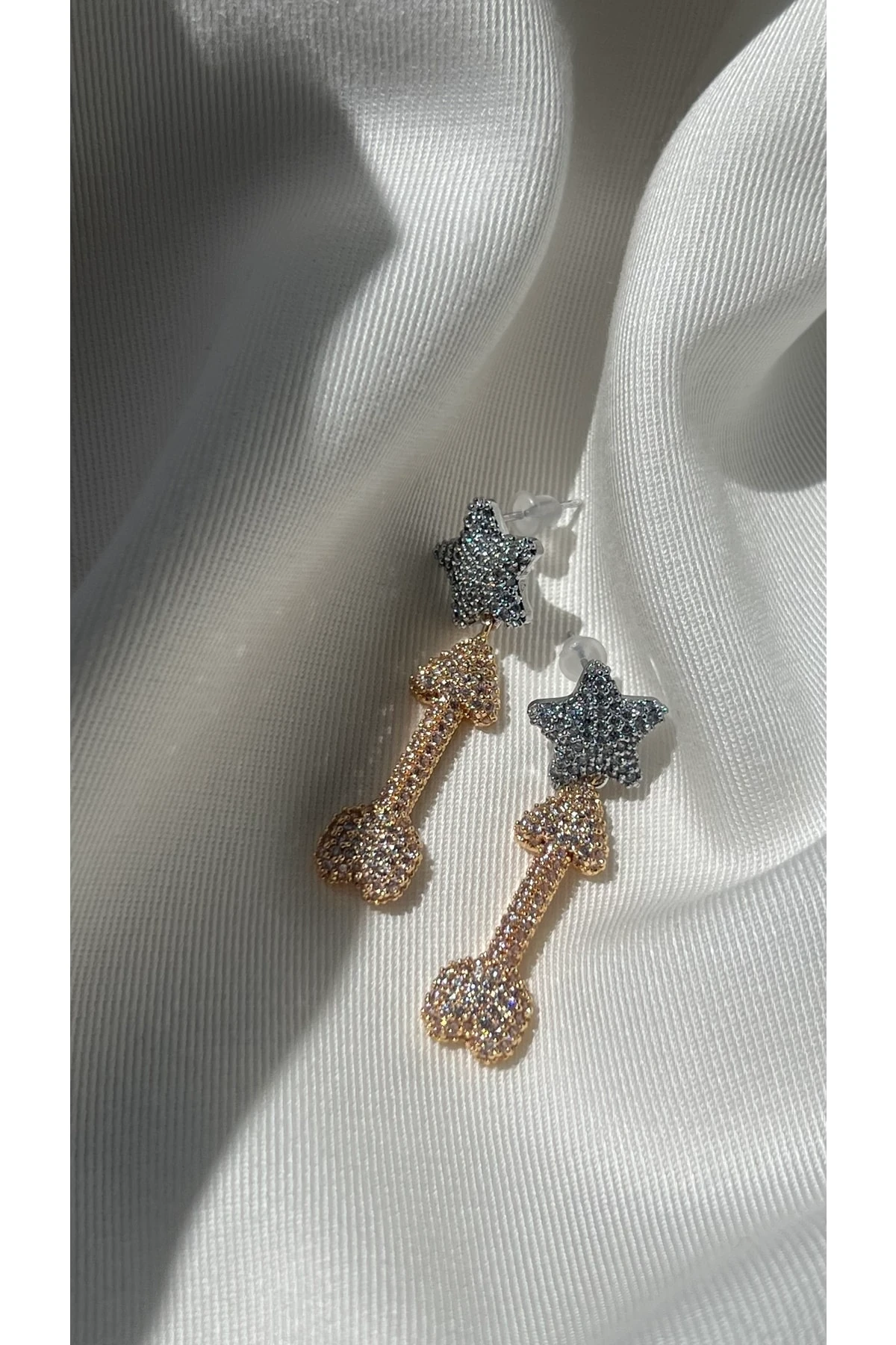 Mers Yıldız Ok Küpe