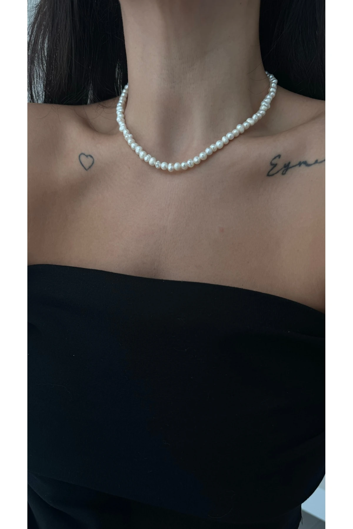 Gerçek Barok İnci Kolye