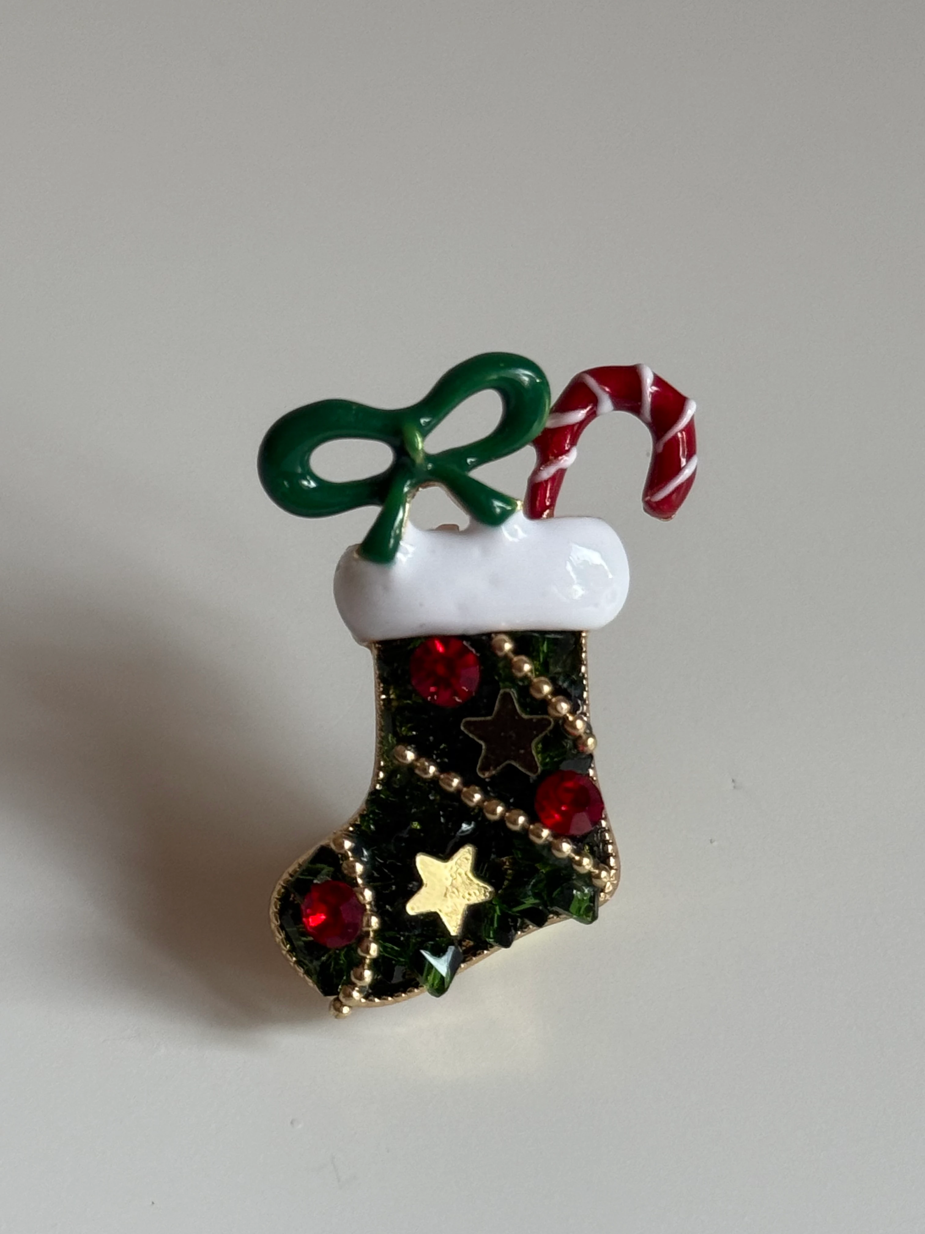 Yılbaşı Temalı Çorap Broş