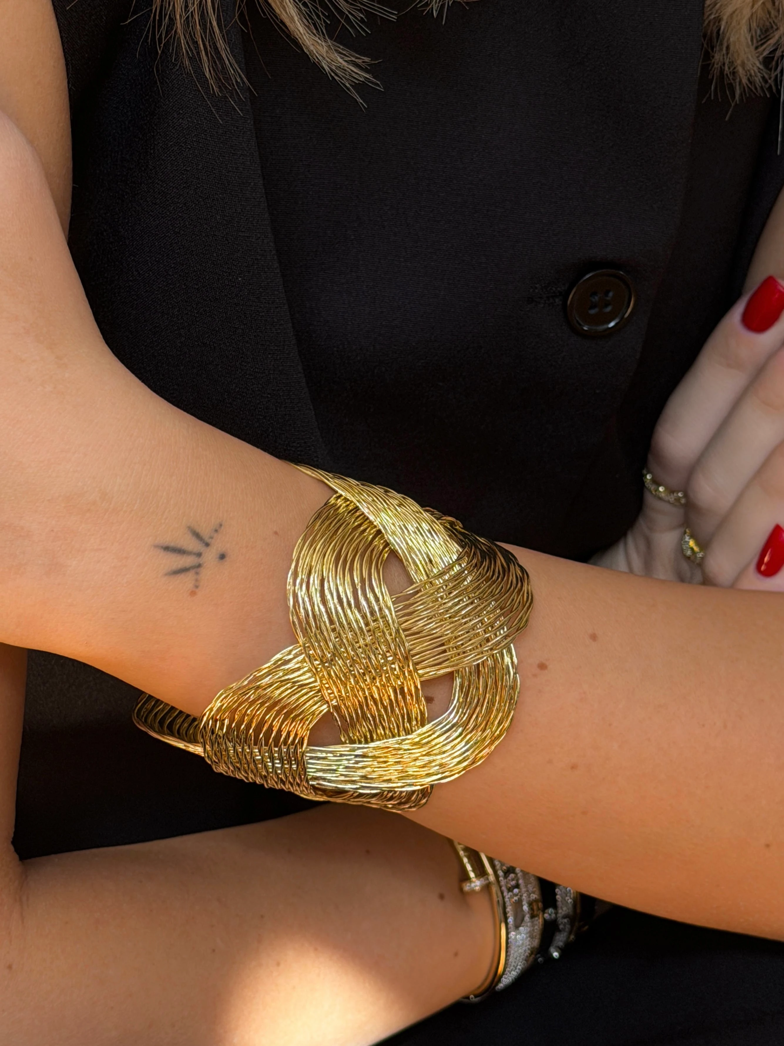 Örgü Model Kadın Bileklik