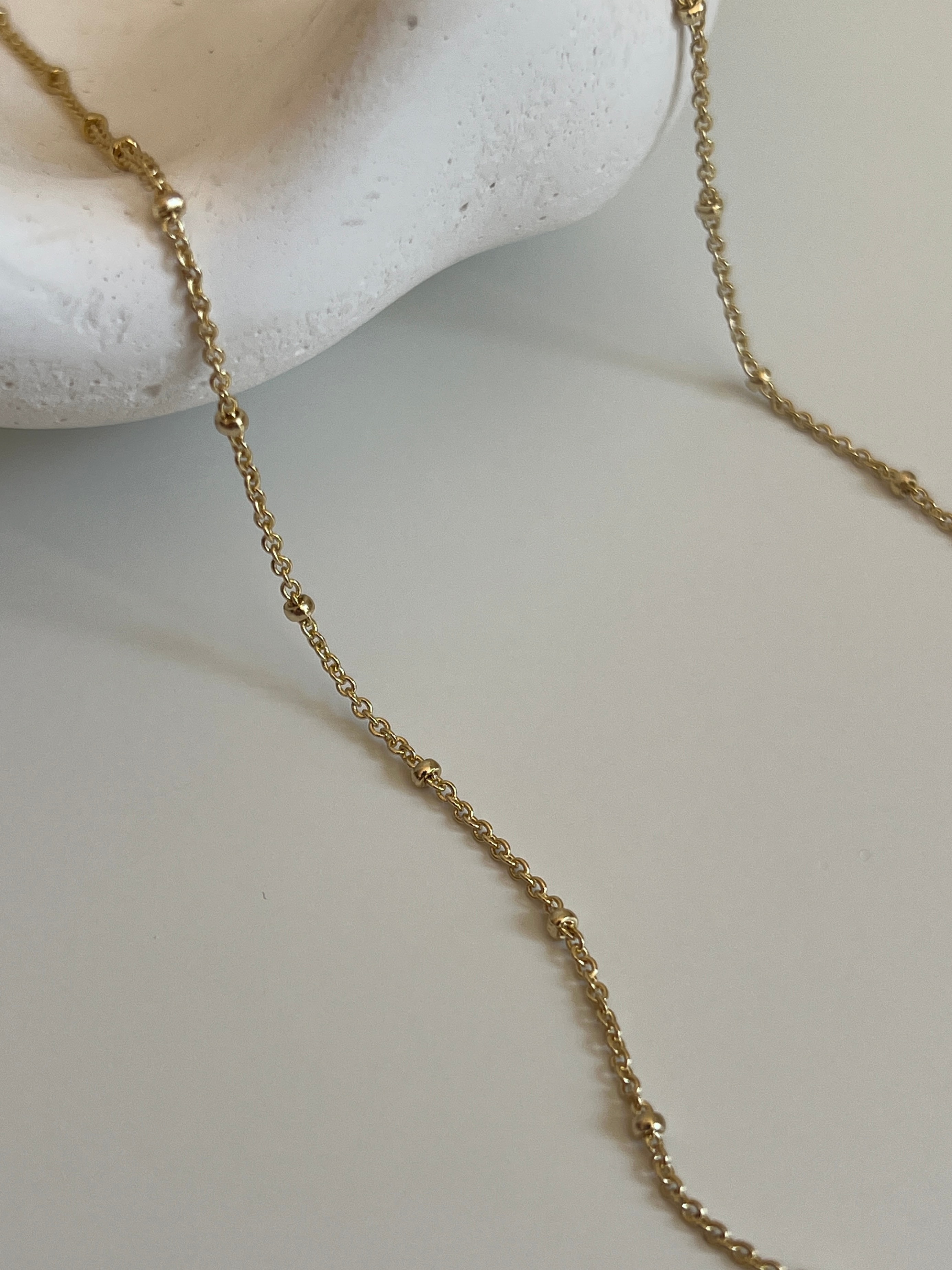 Gold Rengi Top top Zincir Model Xuping Kadın Kolye