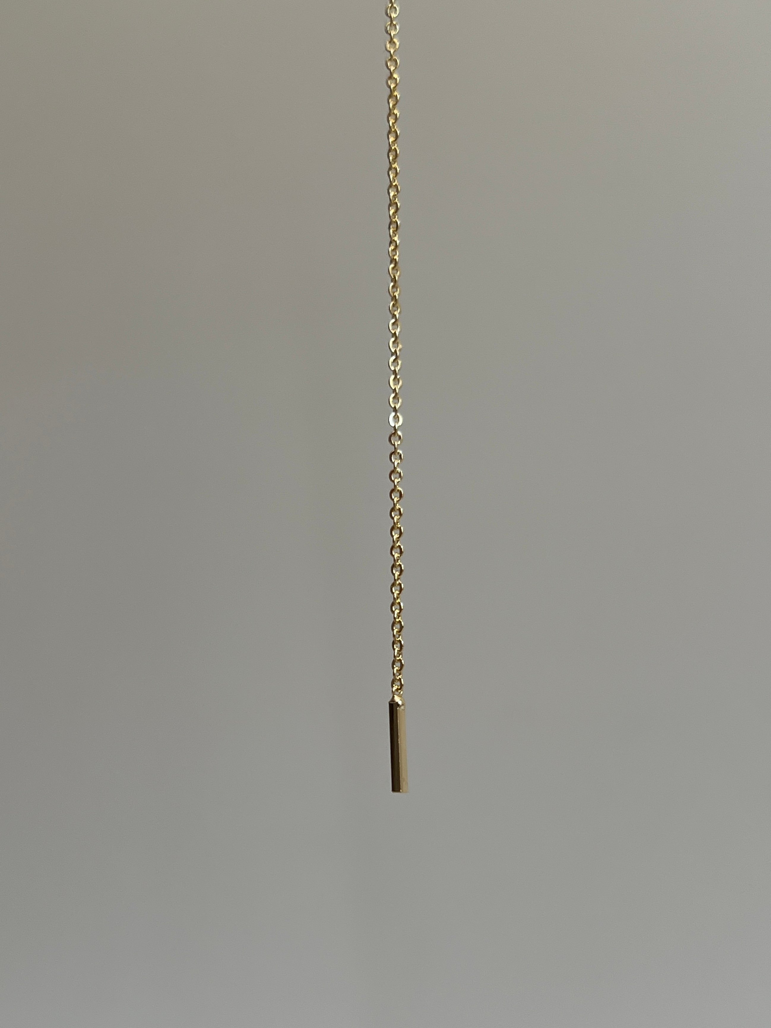 Gold Rengi Baget Zirkon Taşlı Çiçek Figürlü Y Kadın Kolye