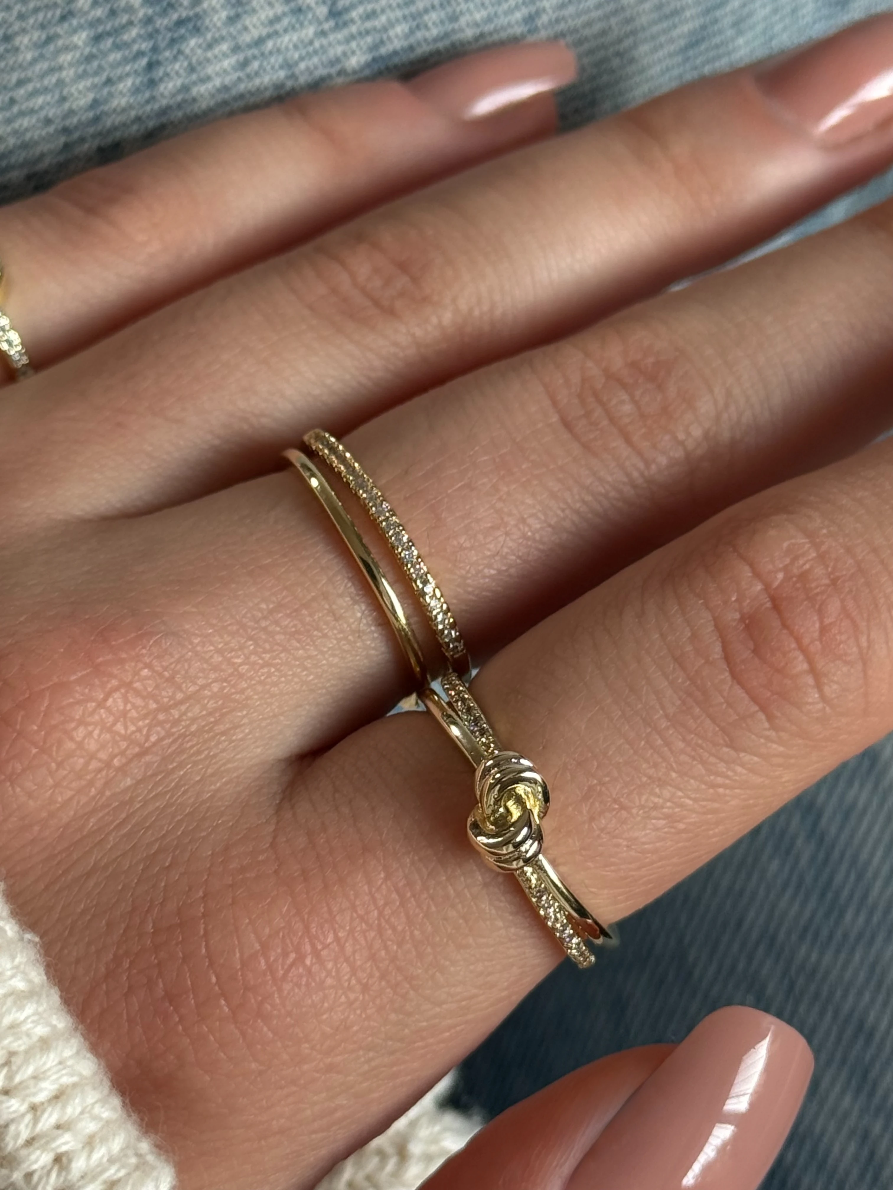 Düğüm Model Kadın Yüzük