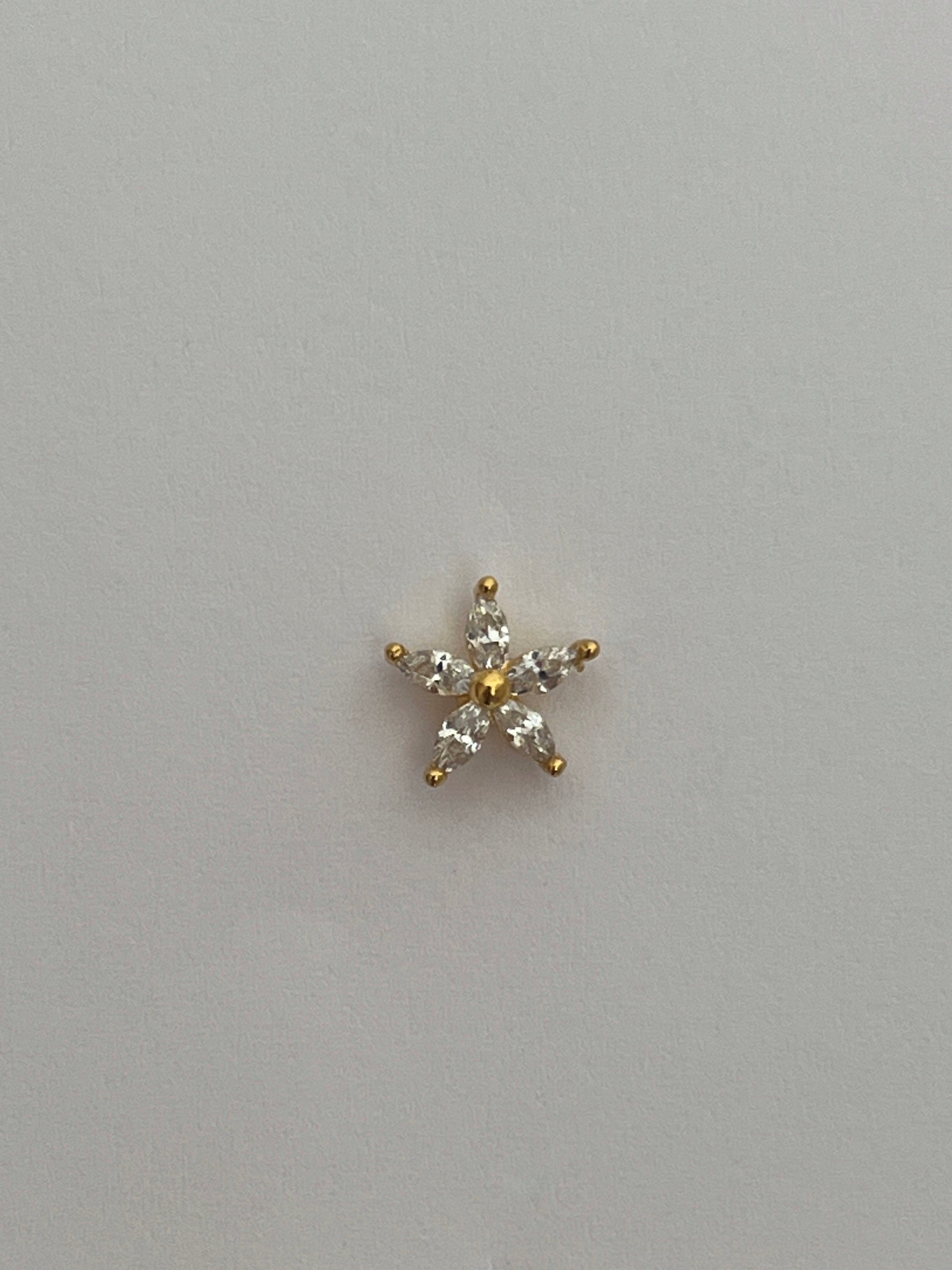 Çiçek Model Kadın Piercing