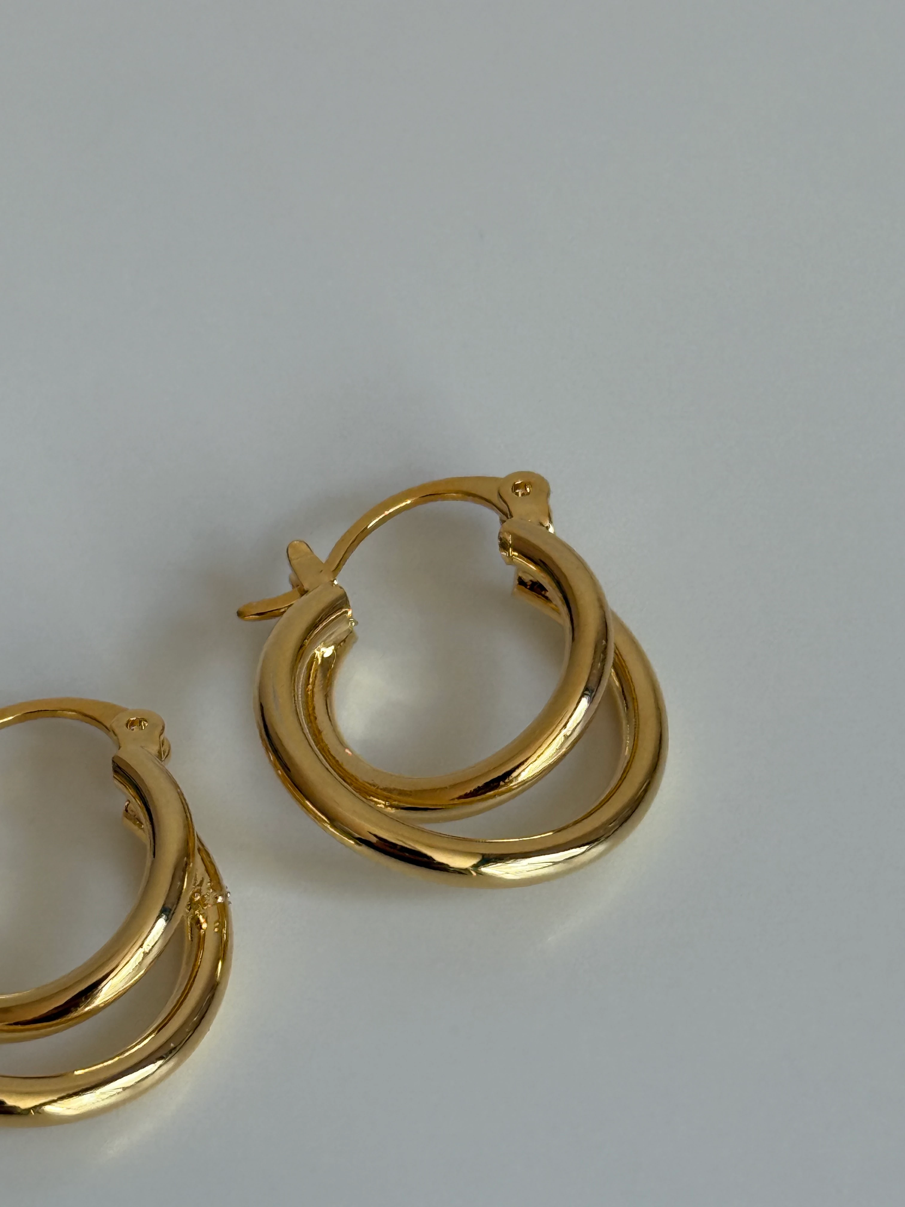 İki Sıra Halka Kadın Küpe