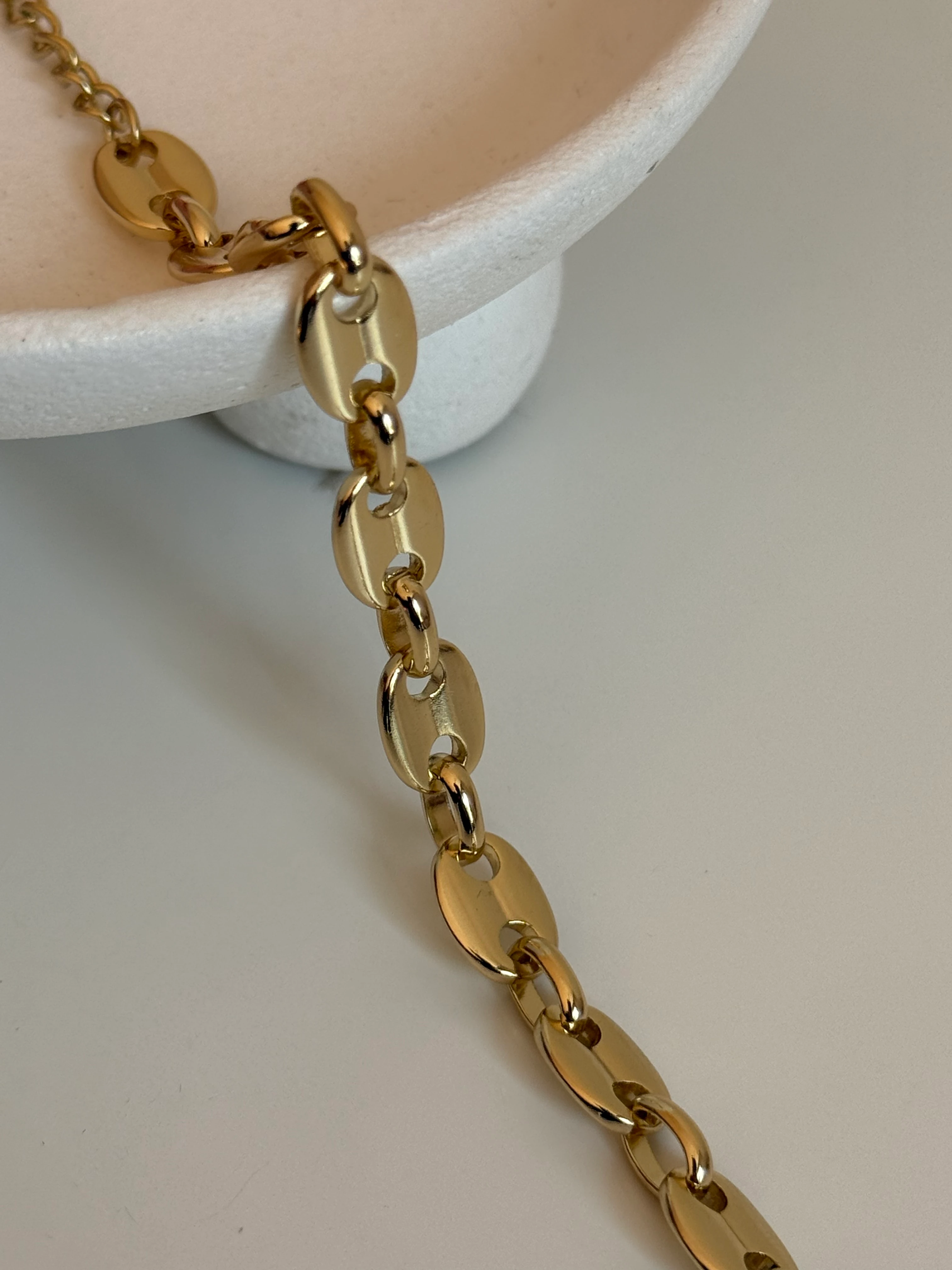 Gold Rengi Xupıng Kadın Bileklik