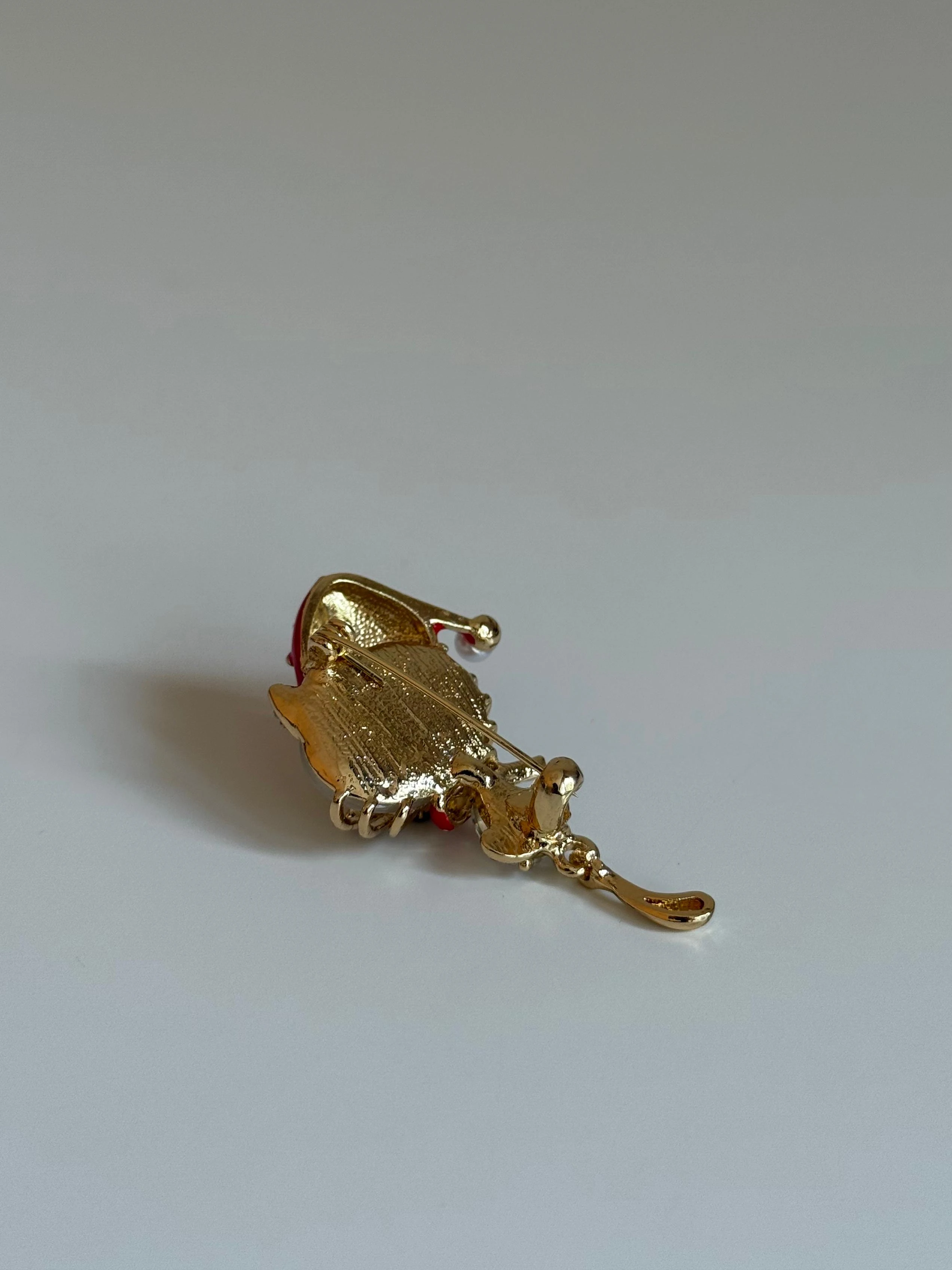 Yılbaşı Temalı Kedi Figür Broş