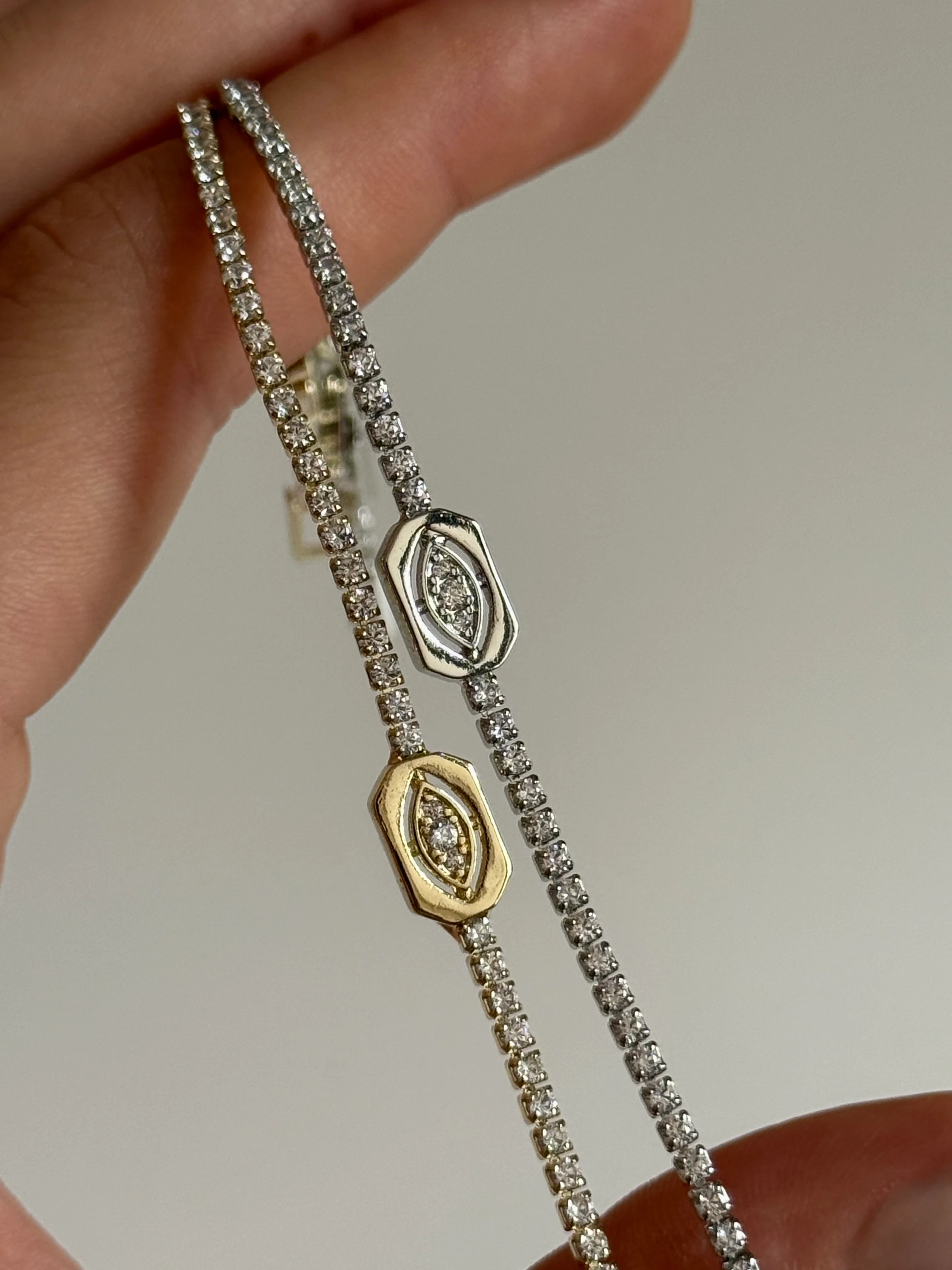 Göz Model Su Yolu Kadın Bileklik