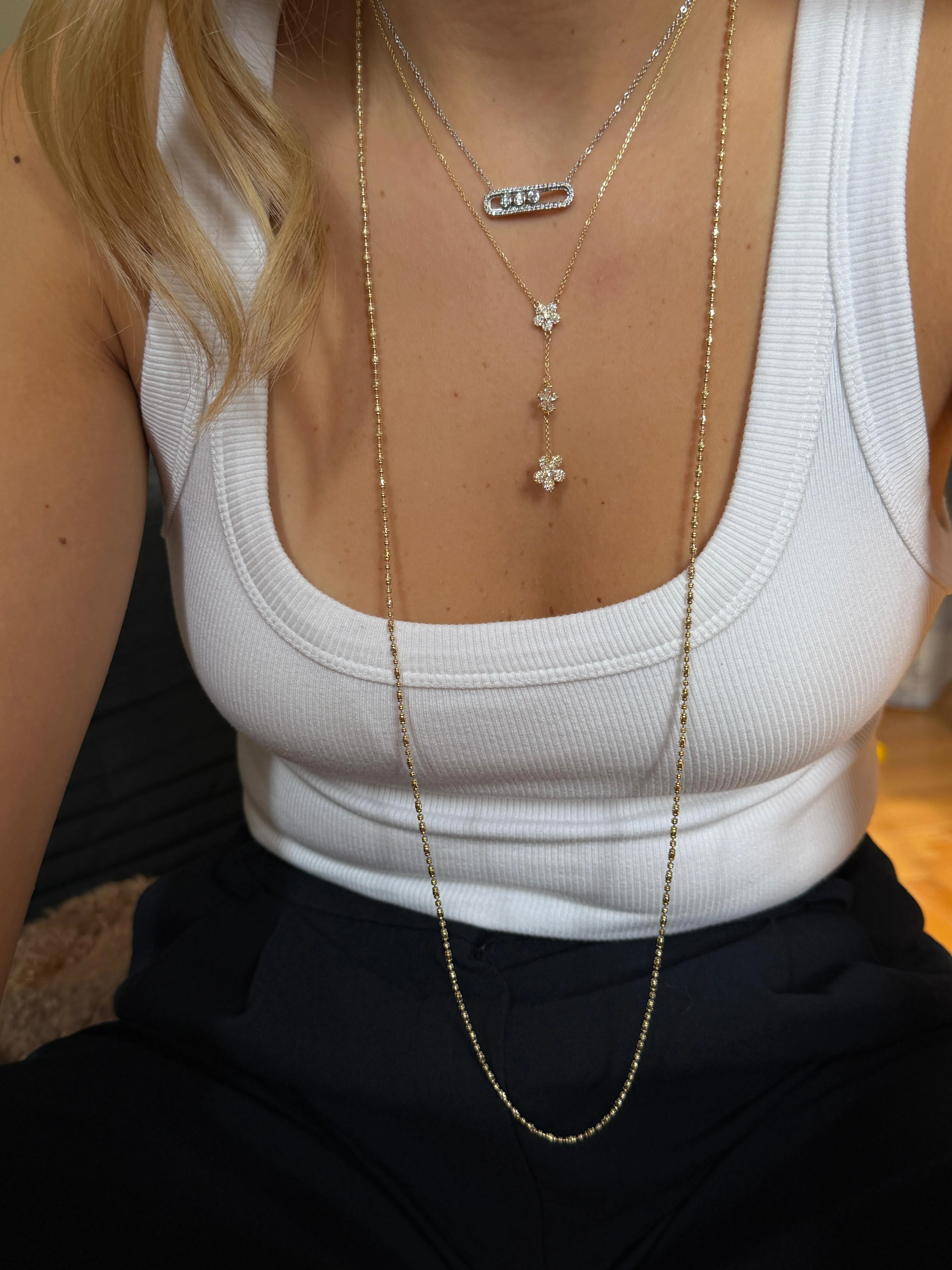 Gold Rengi Kadın Kolye