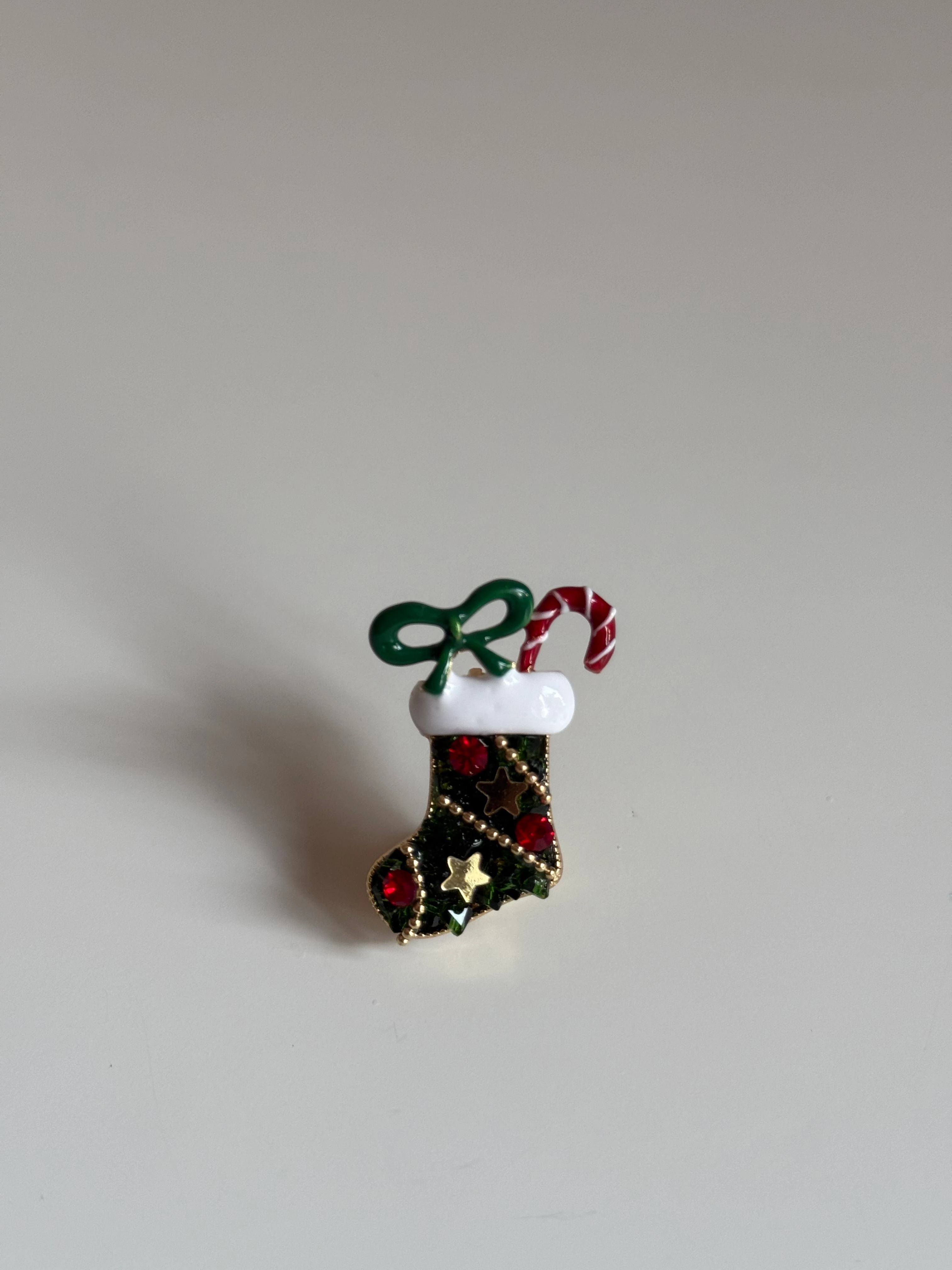 Yılbaşı Temalı Çorap Broş
