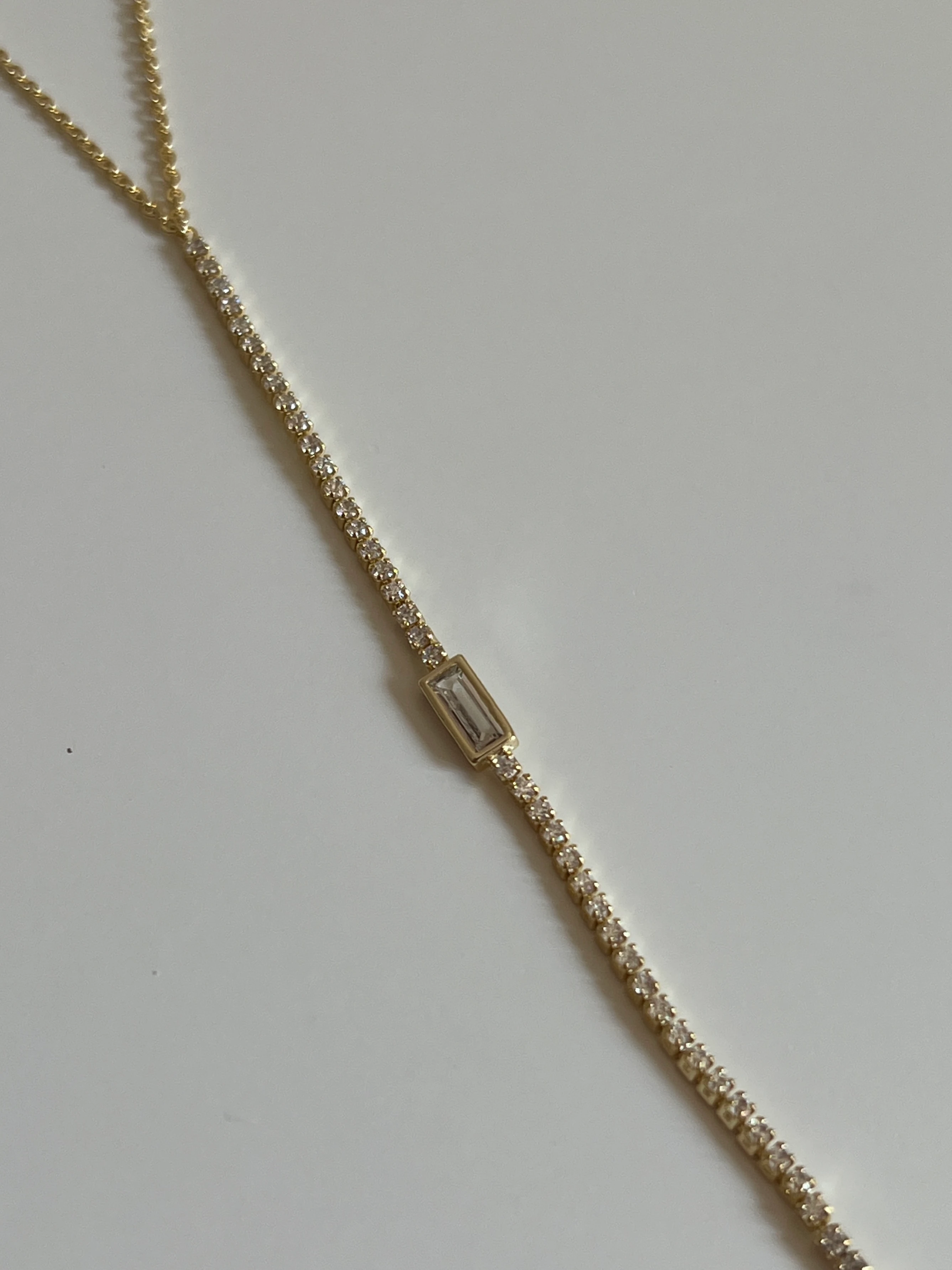 Gold Rengi Renkli Baget Zirkon Taş Detaylı Kadın Şahmeran