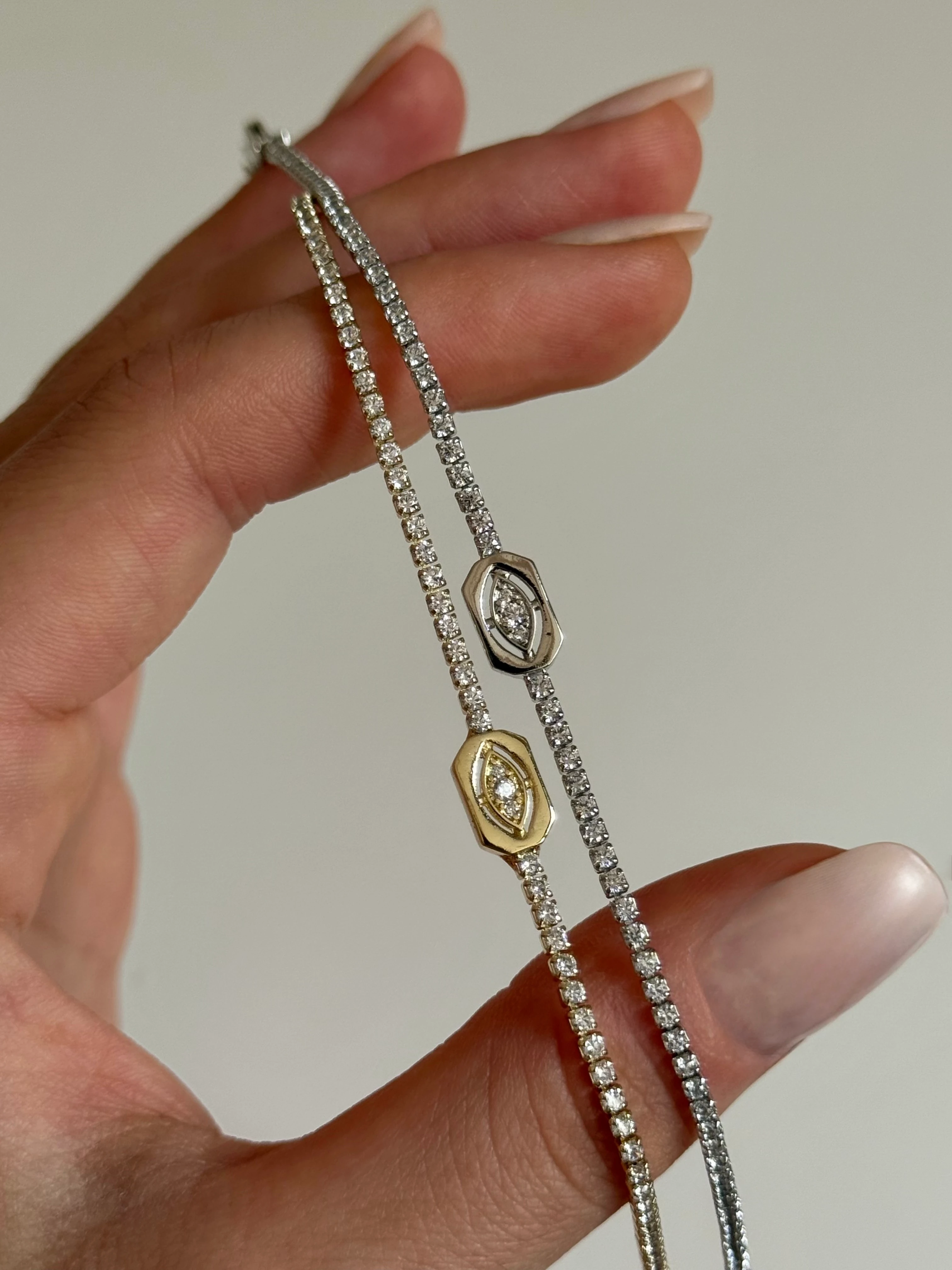 Göz Model Su Yolu Kadın Bileklik