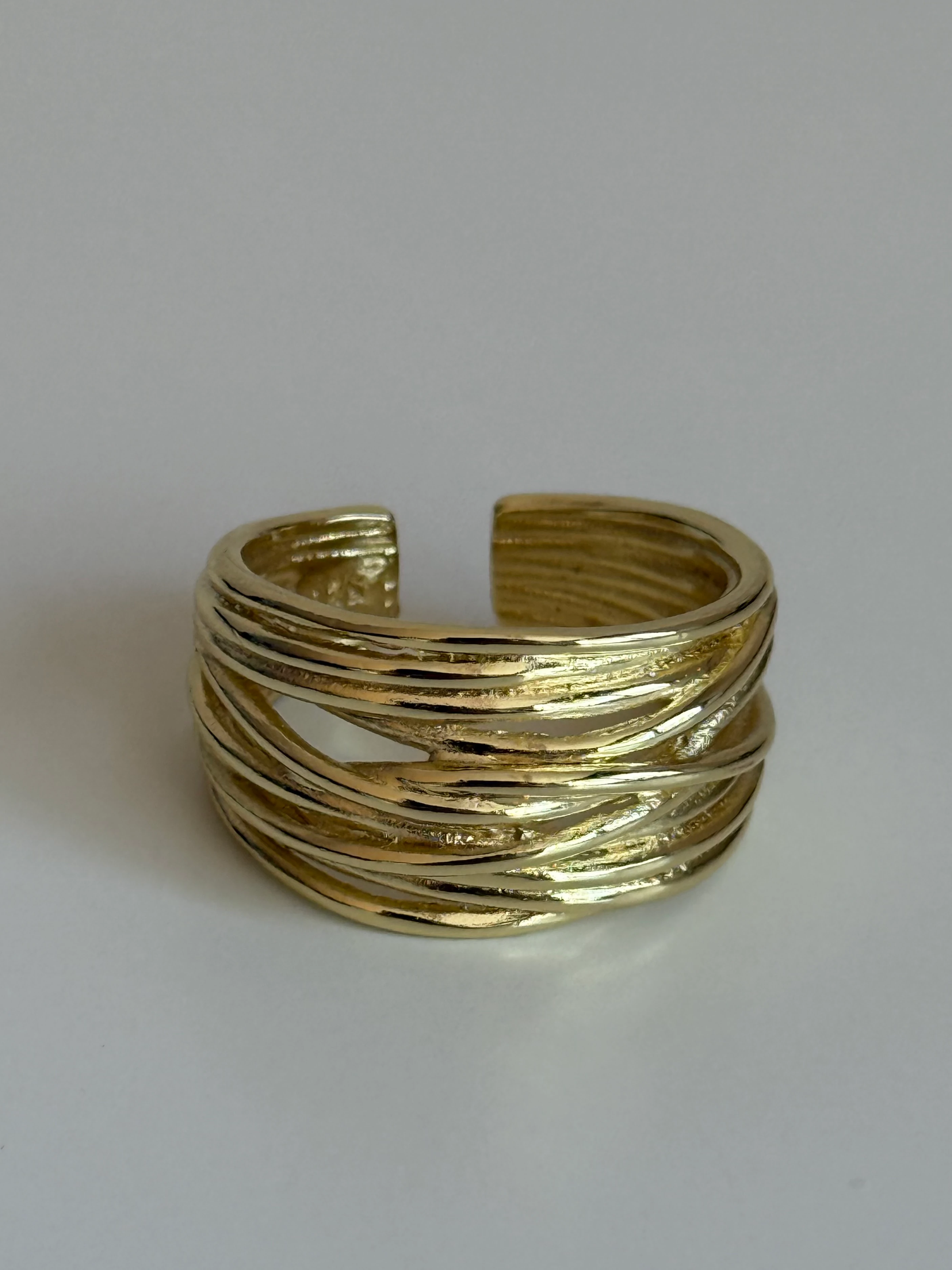 Çoklu İp Model Kadın Yüzük