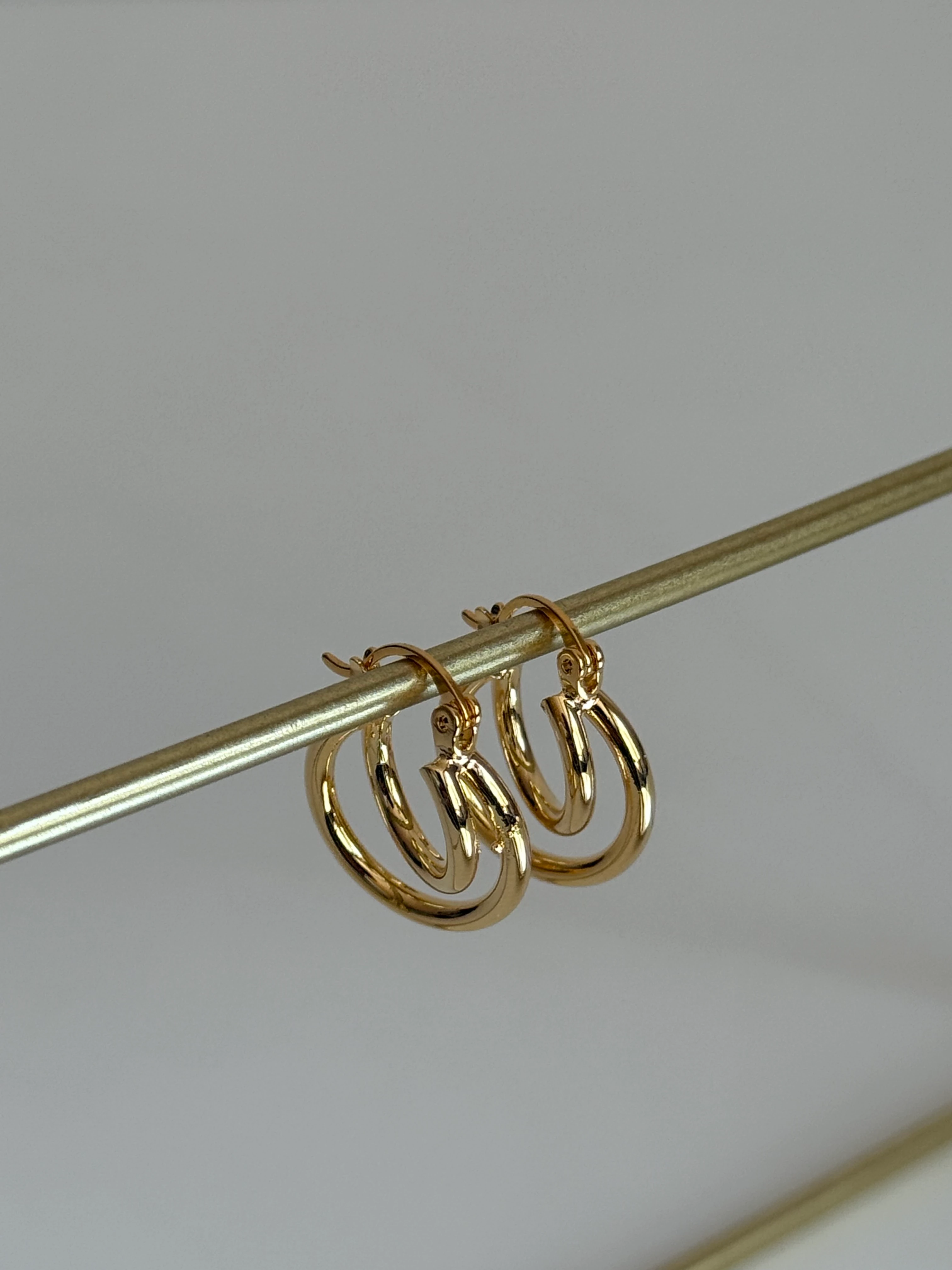 İki Sıra Halka Kadın Küpe