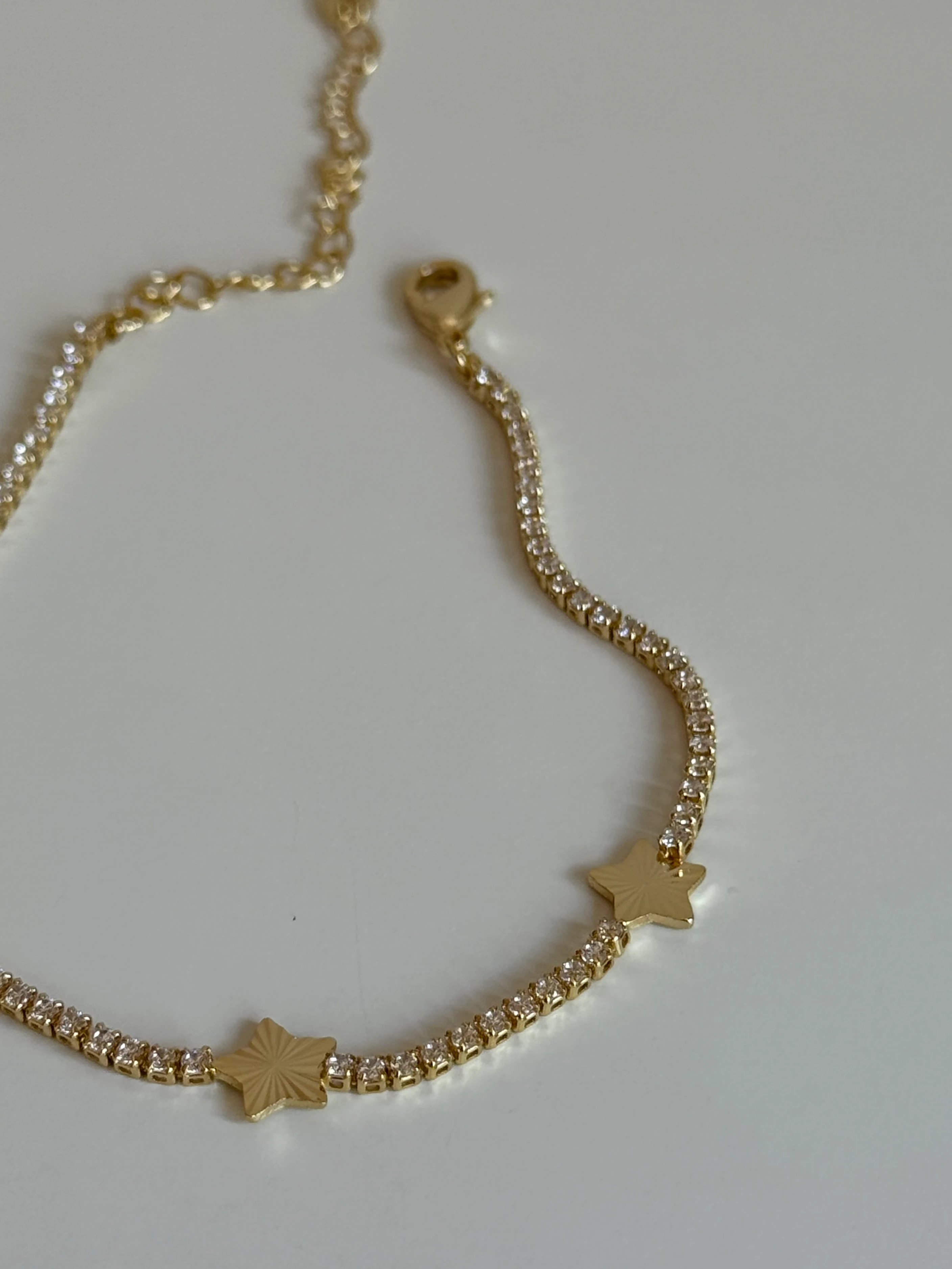 Yıldız Detaylı Su Yolu Bileklik