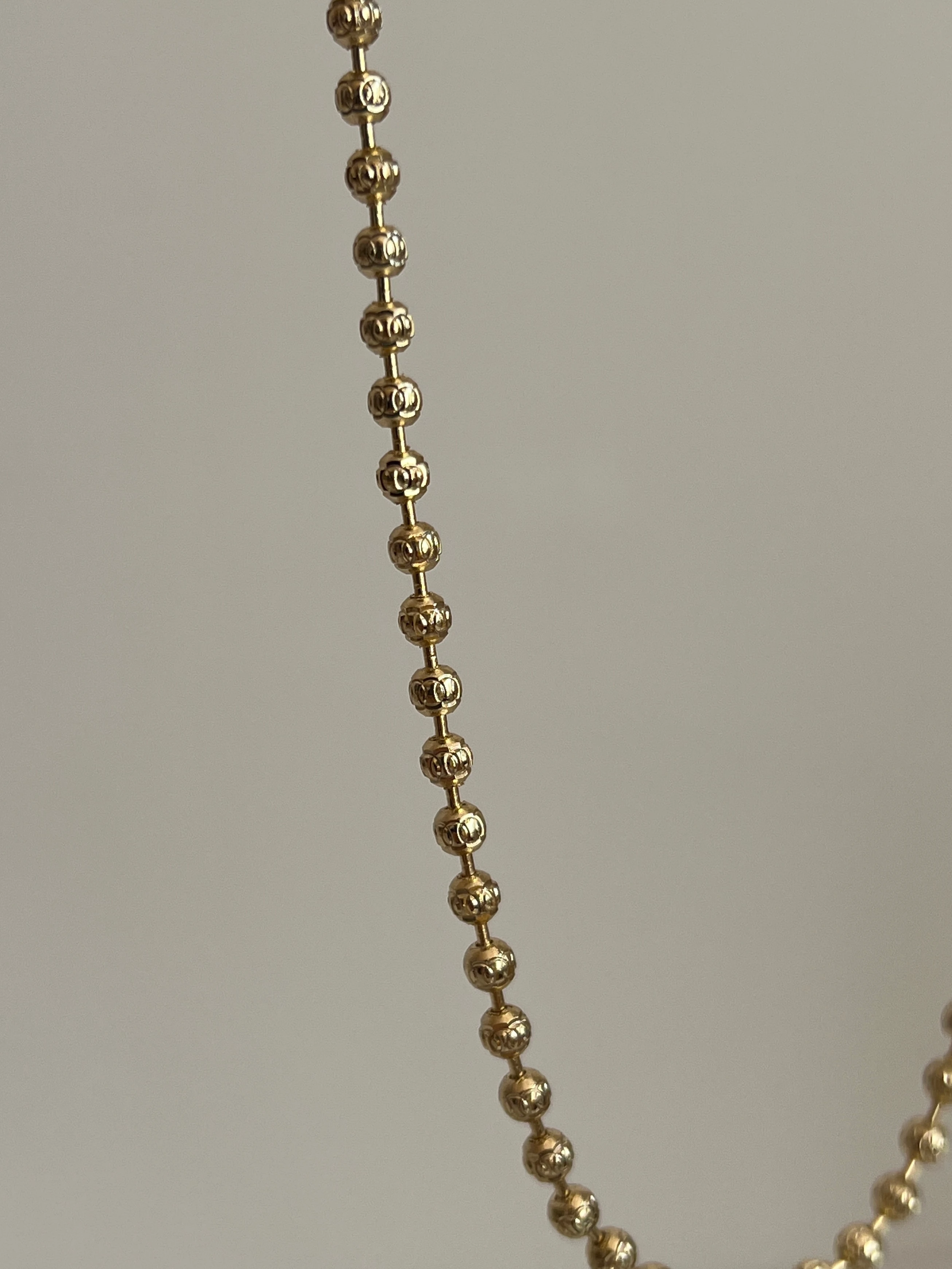 Gold Rengi Top Top Yeni Model Xupıng Kadın Kolye