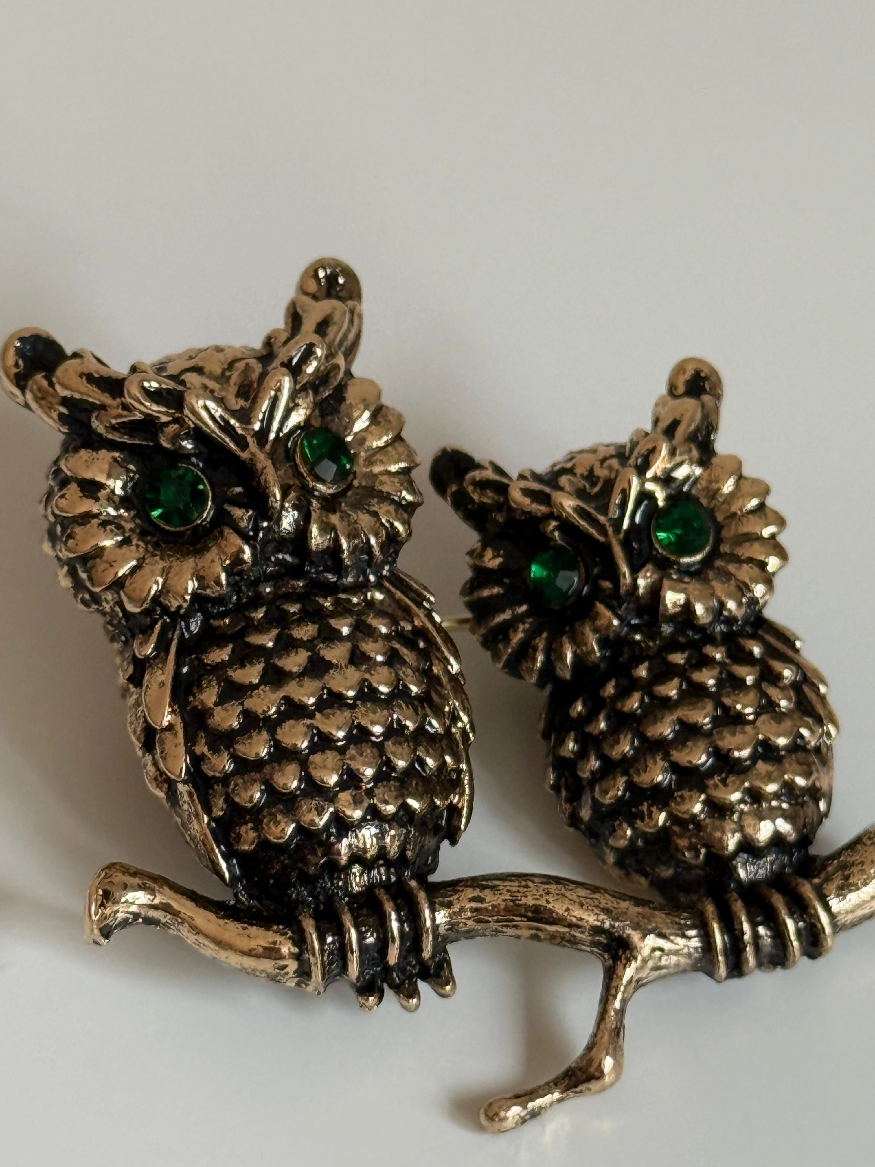Baykuş Figür Broş