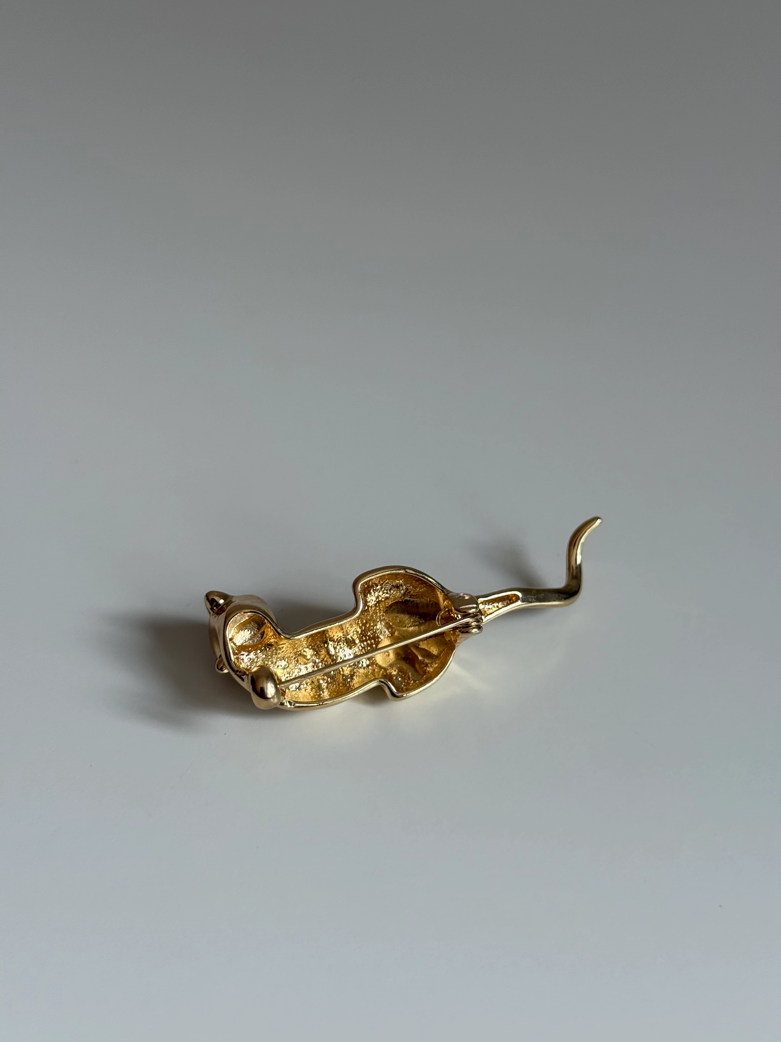 Siyah Nokta Desenli Panter Broş