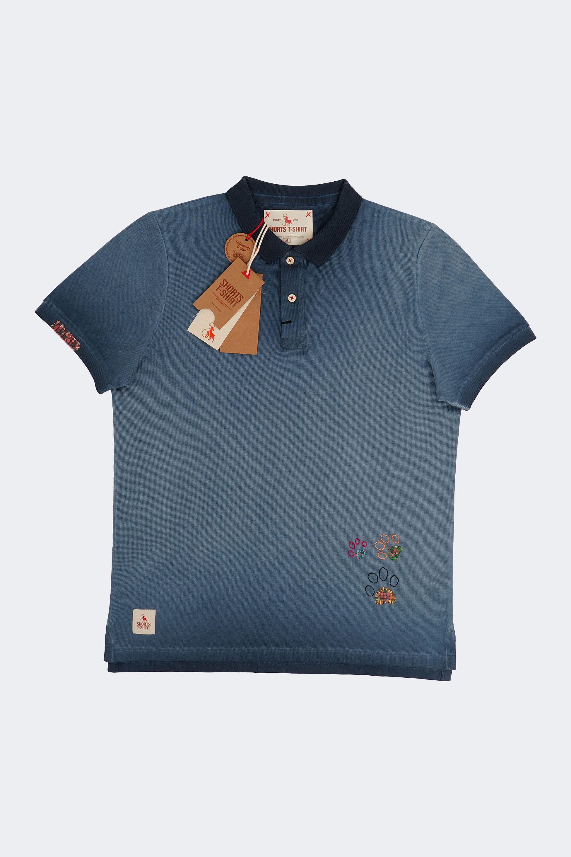 TRACKS - POLO - LOT - OIL DENIM  