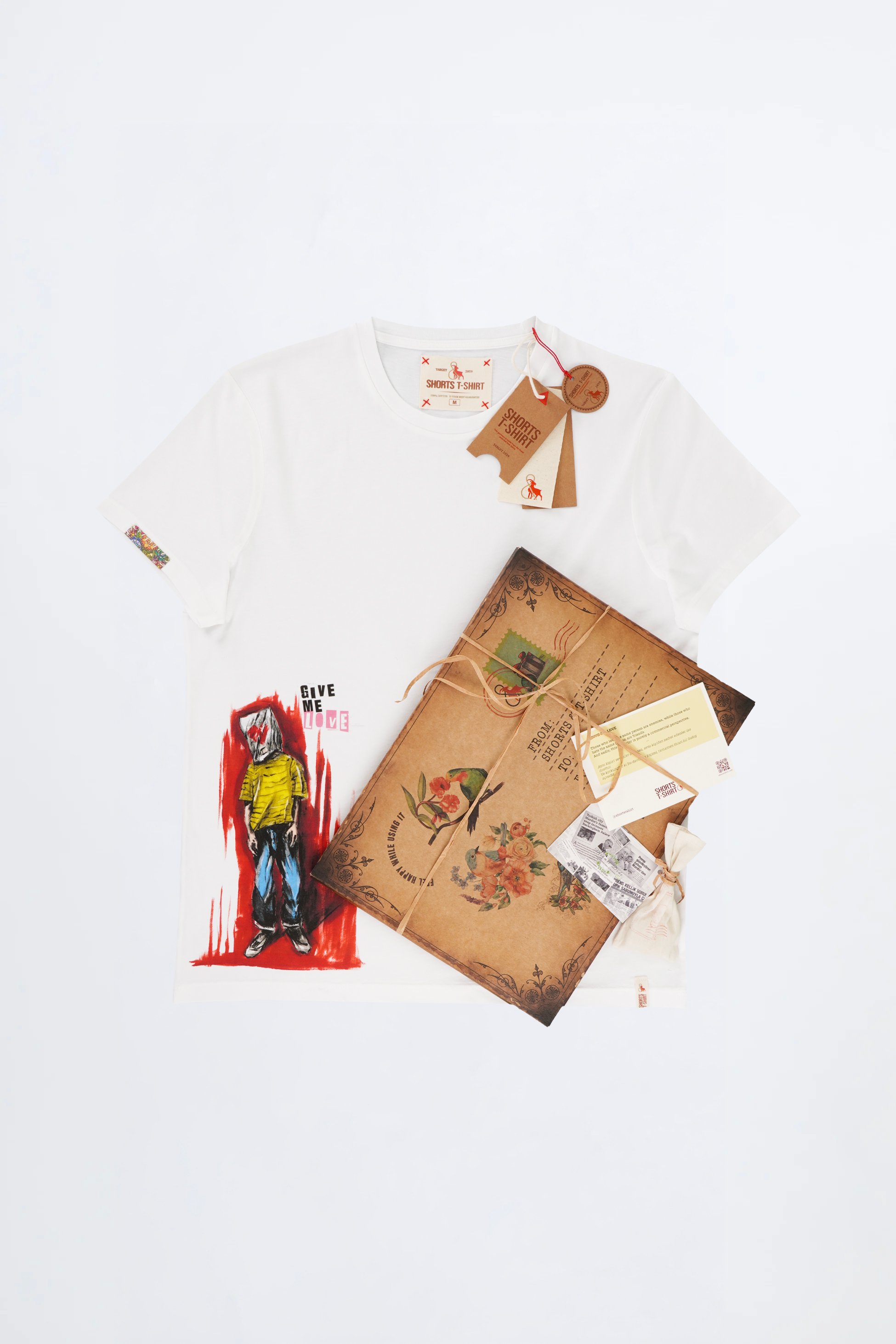 BOYS - T-SHIRT - LOT - WHITE 