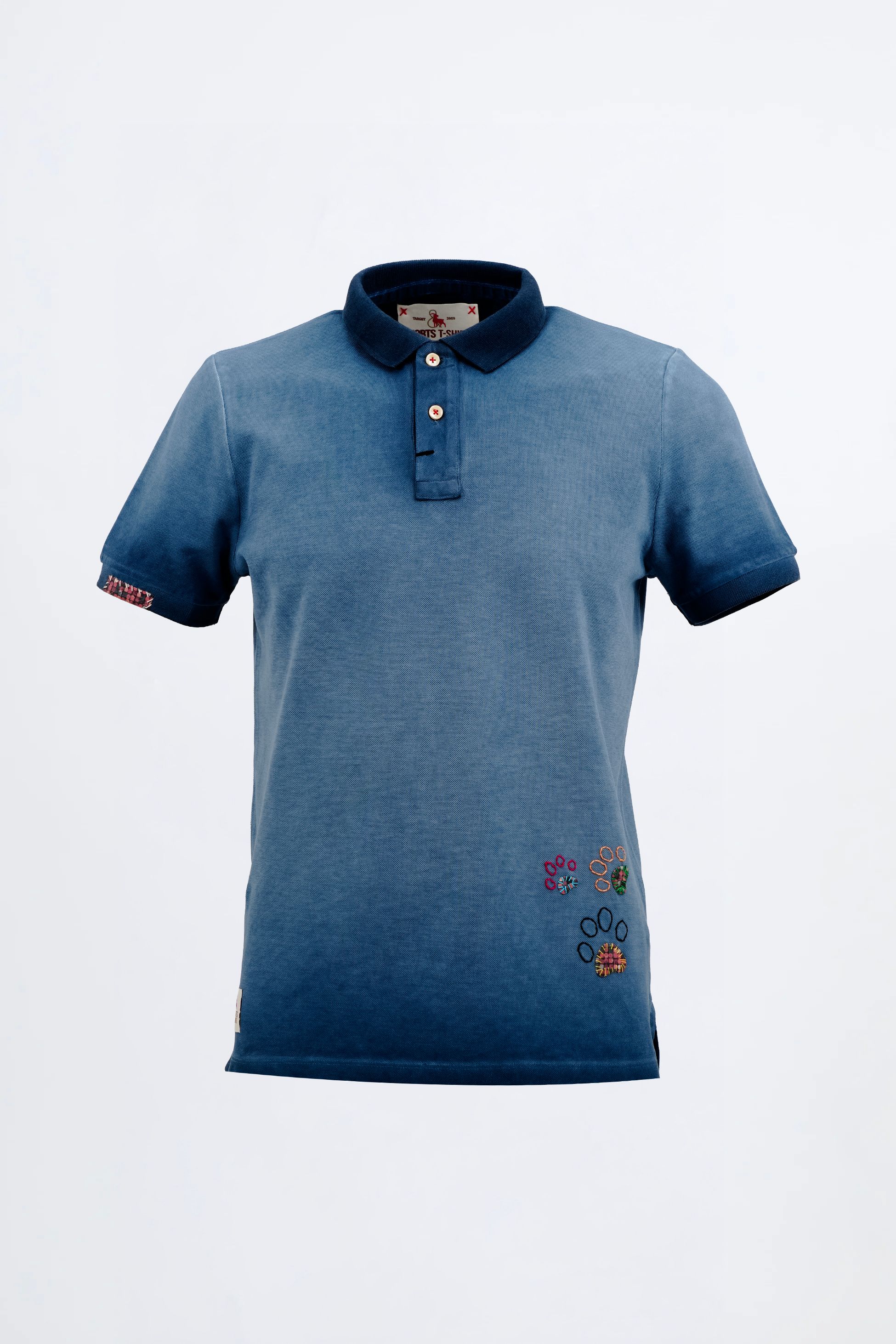 TRACKS - POLO - LOT - OIL DENIM  