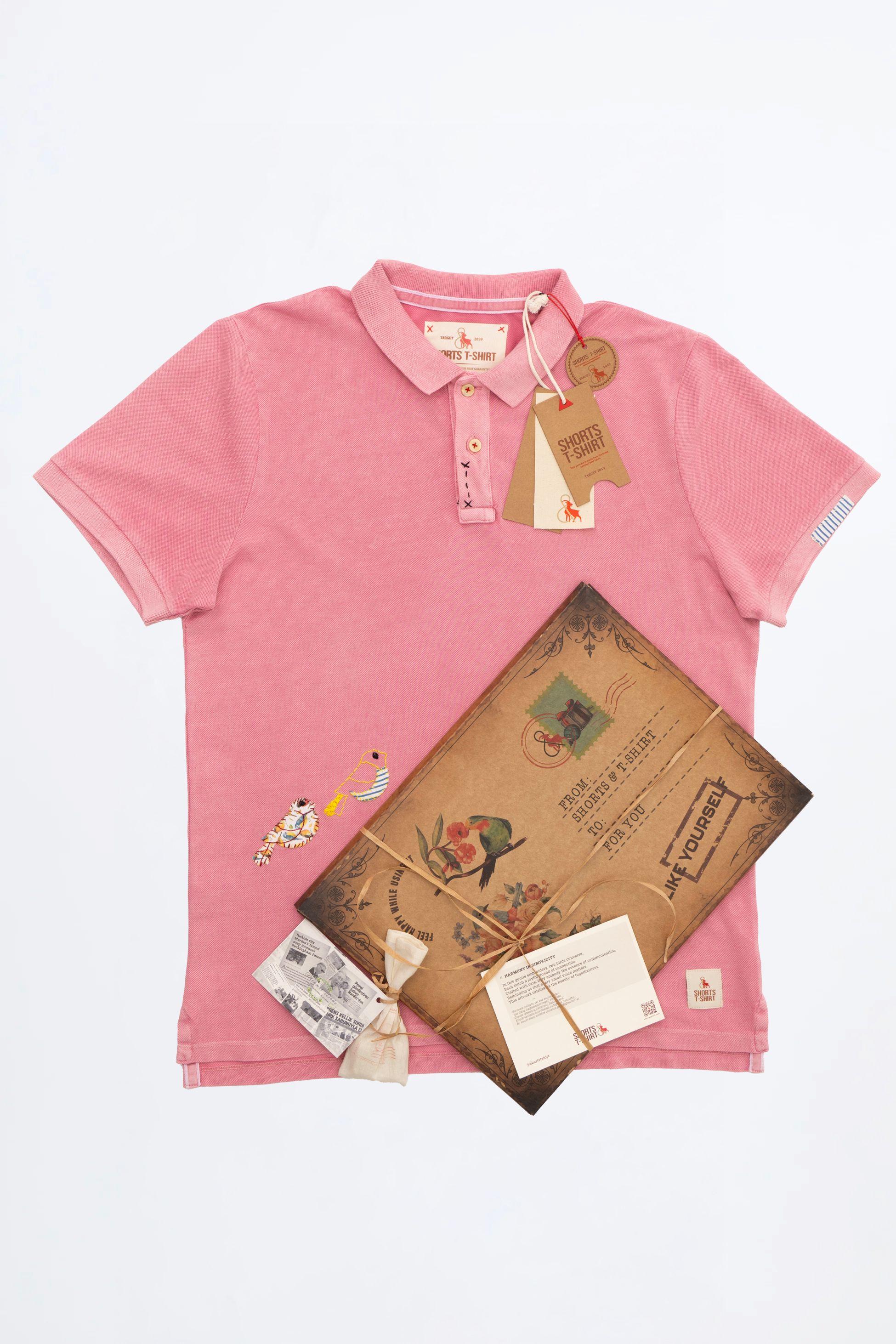 PETAL - POLO - LOT - ROSE 