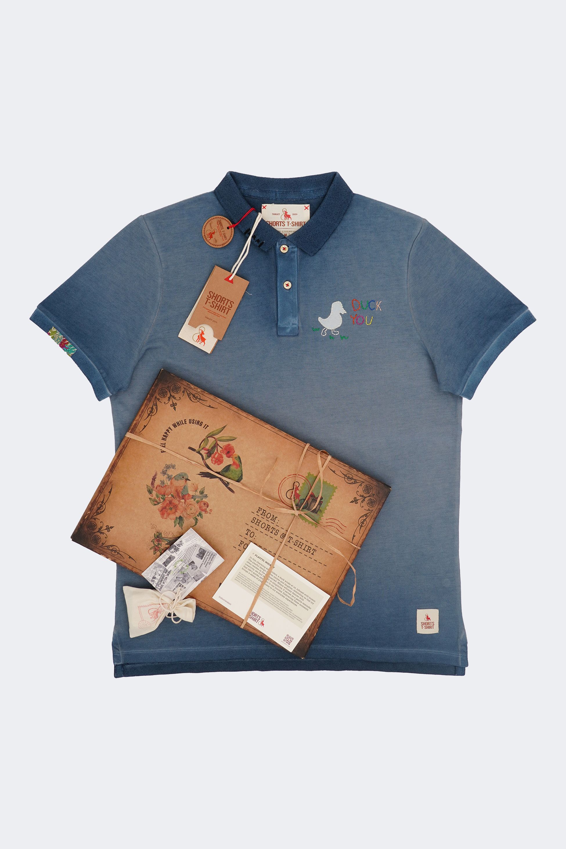 MALLORY - POLO - LOT - OIL DENIM