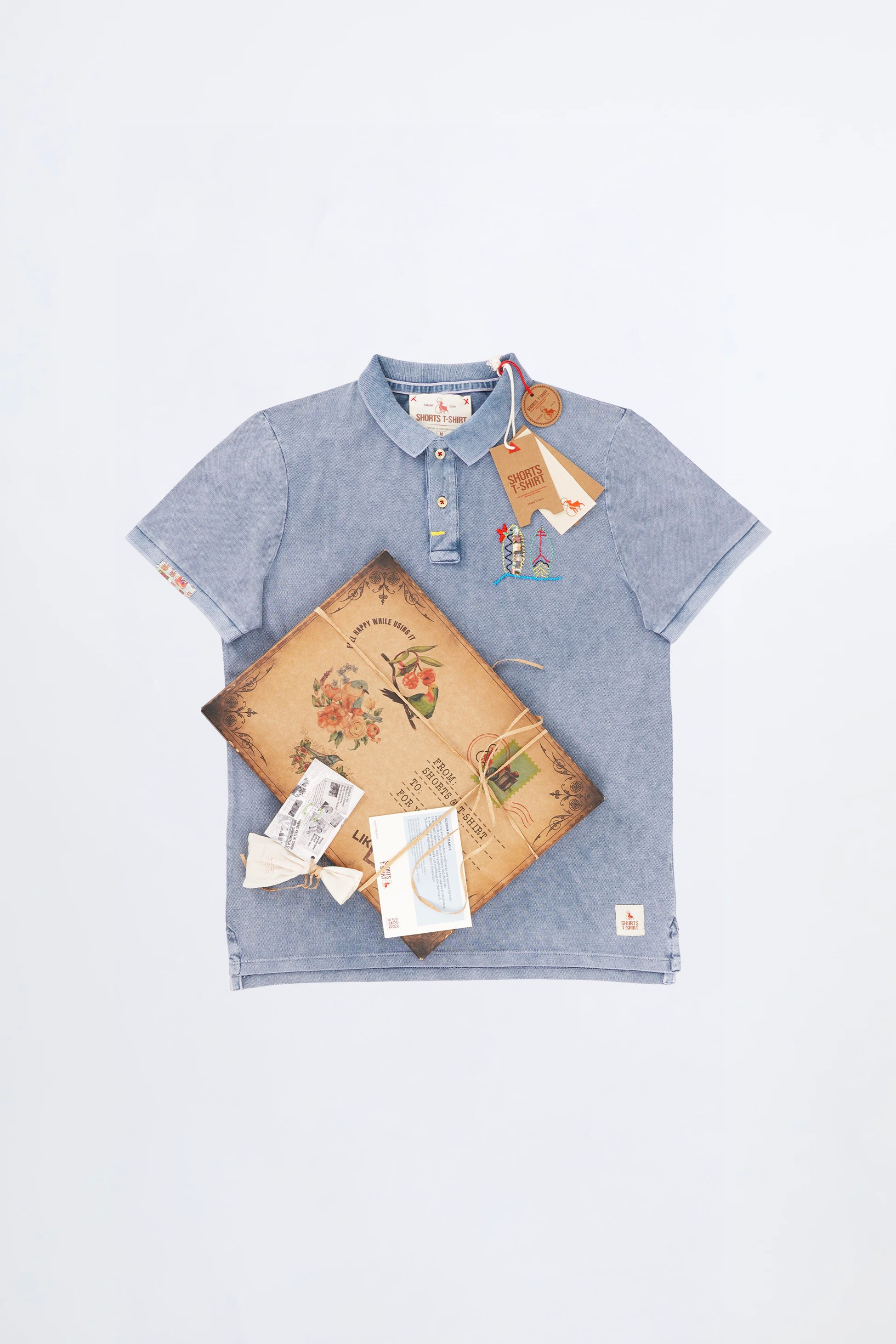 RIPPLES - POLO - LOT - DENIM 
