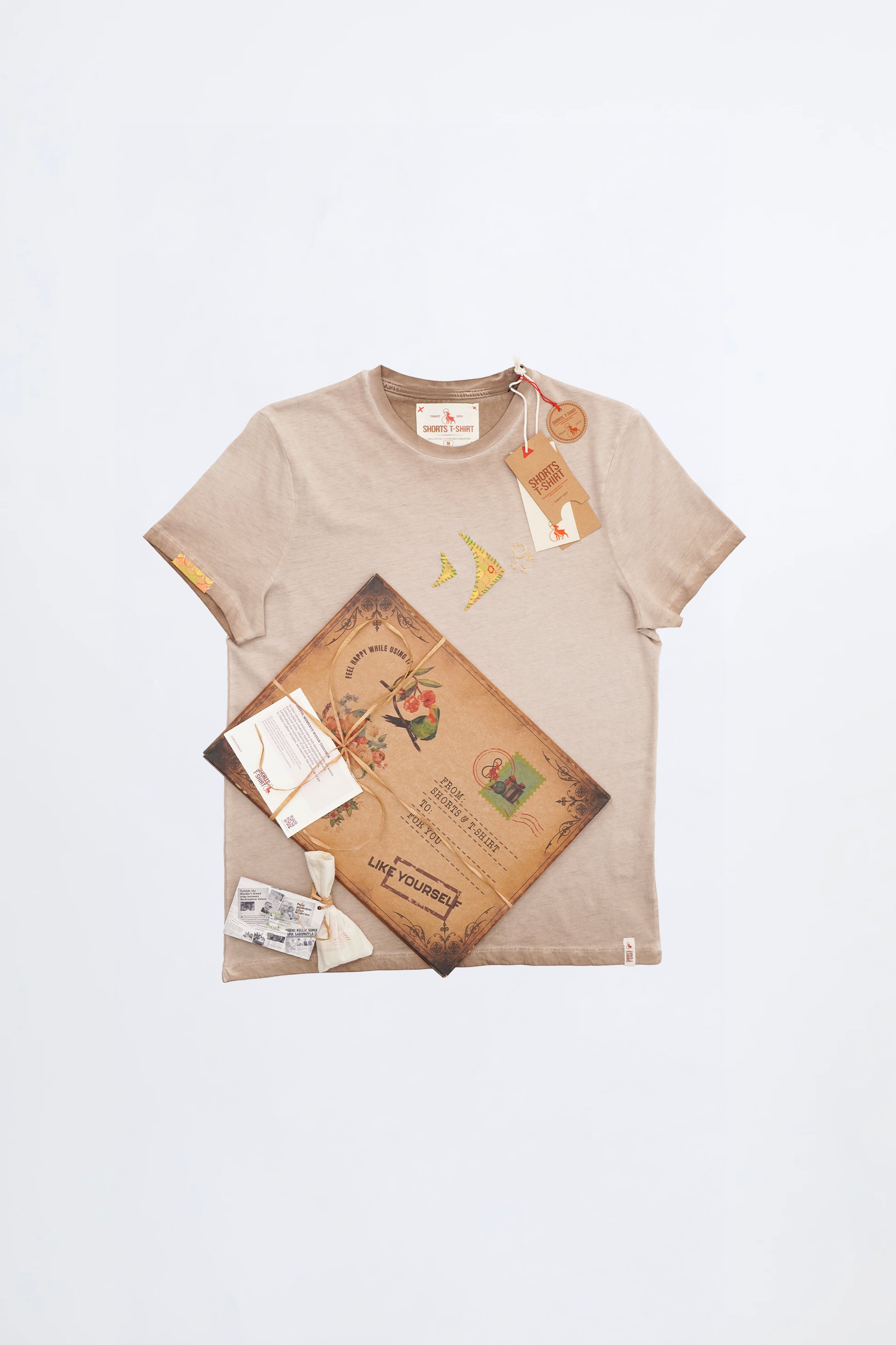 BUBBLES - T-SHIRT - LOT - BROWN 