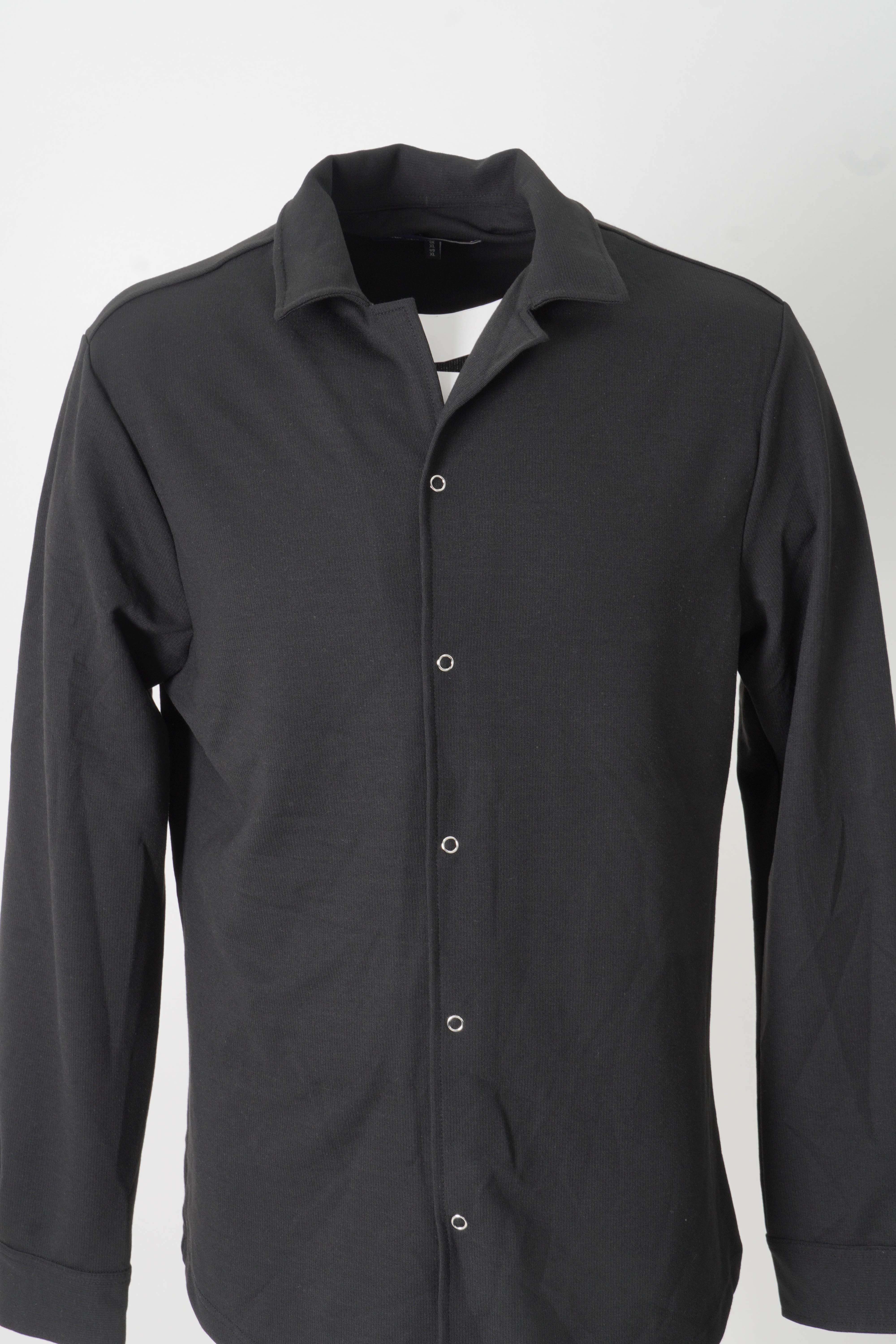 OU25. 0134 SİYAH GÖMLEK