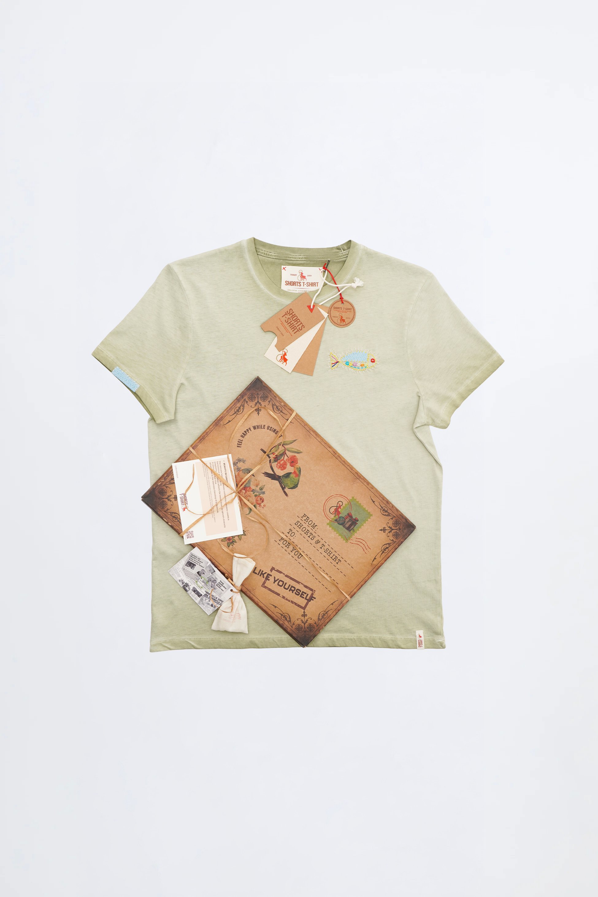 DAPPLE - T-SHIRT - LOT - OLIVE 