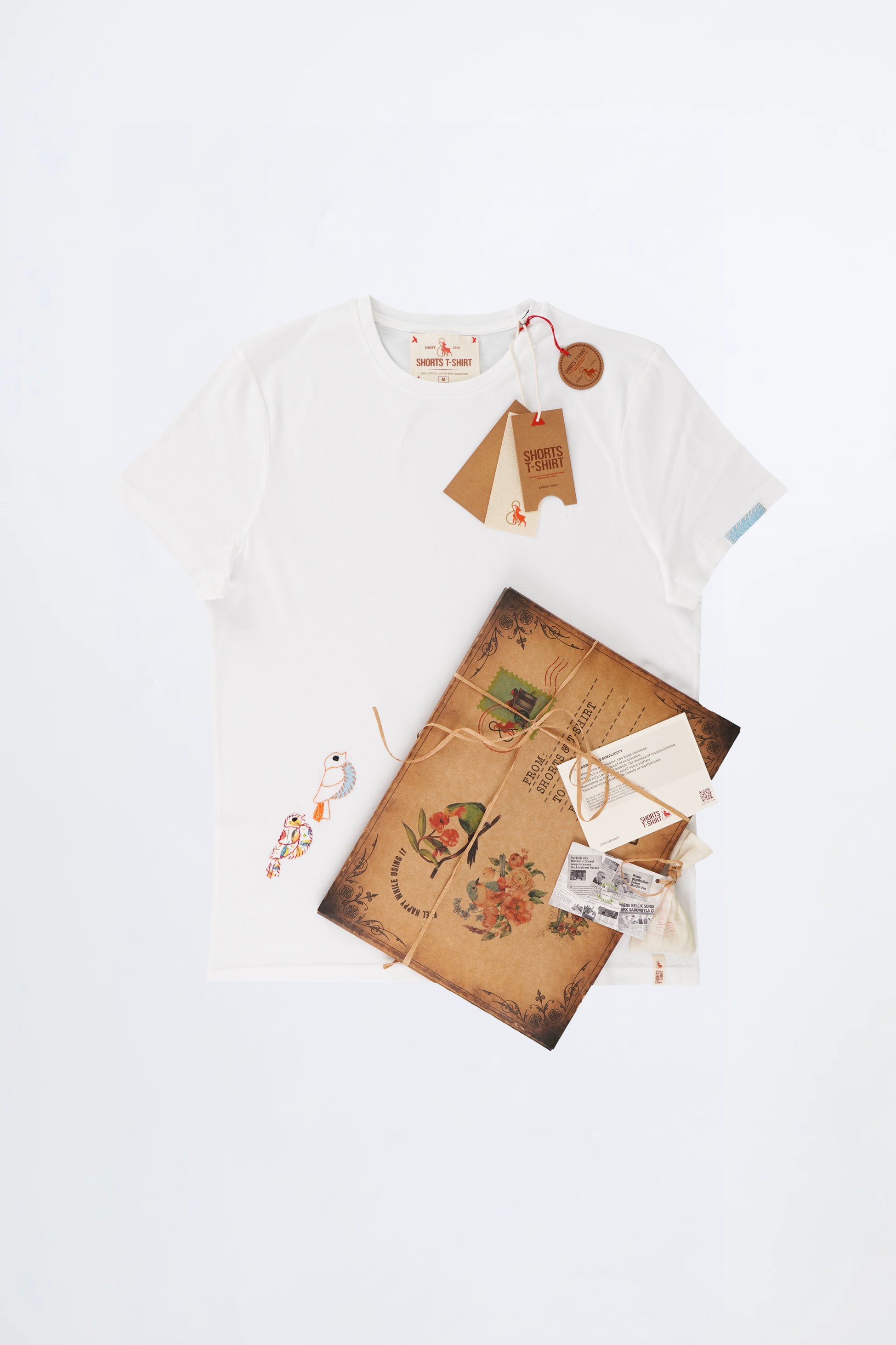 CHIRP - T-SHIRT - LOT - WHITE 