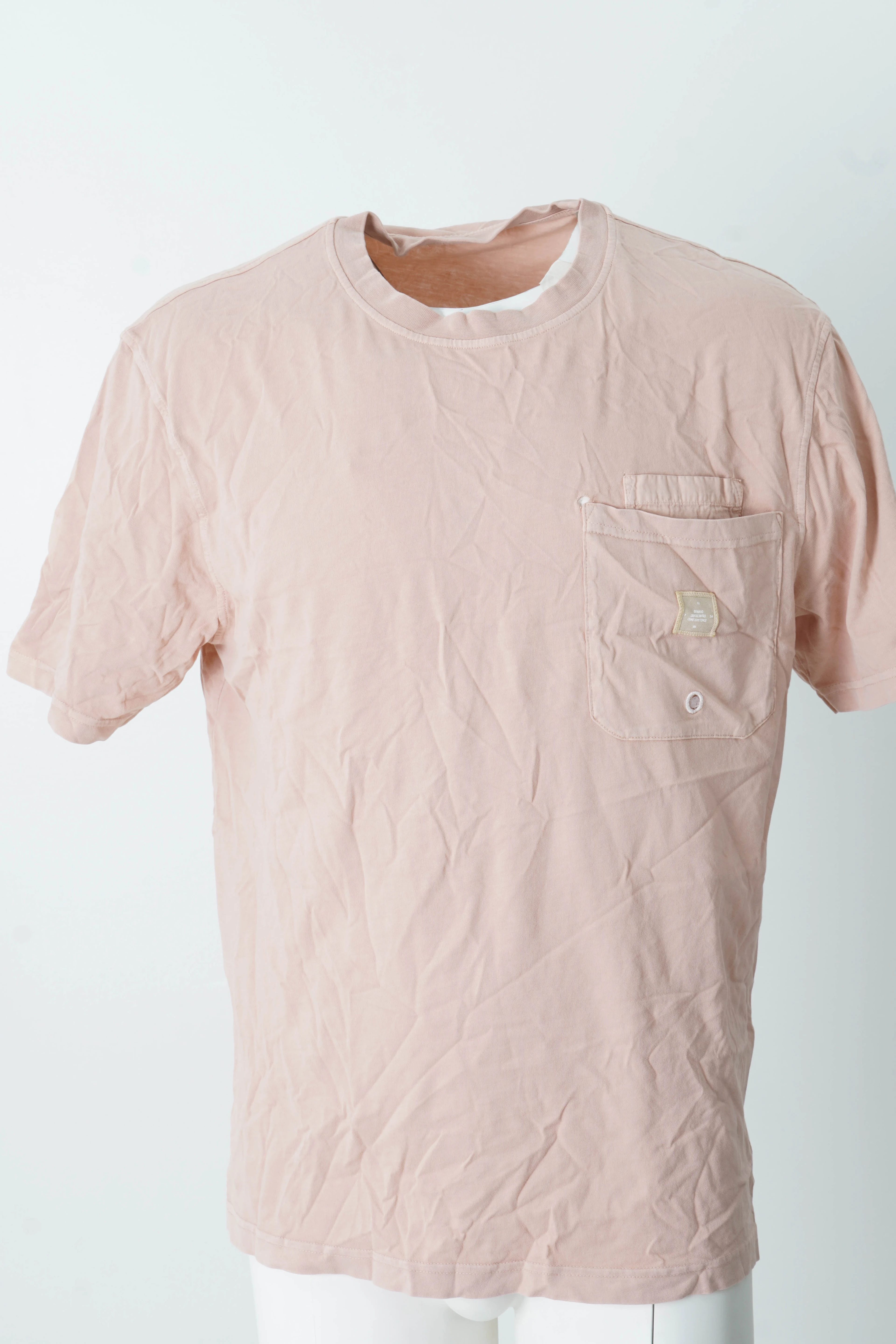 CEBİ KUŞ GÖZLÜ KISA KOLLU PEMBE TŞÖRT