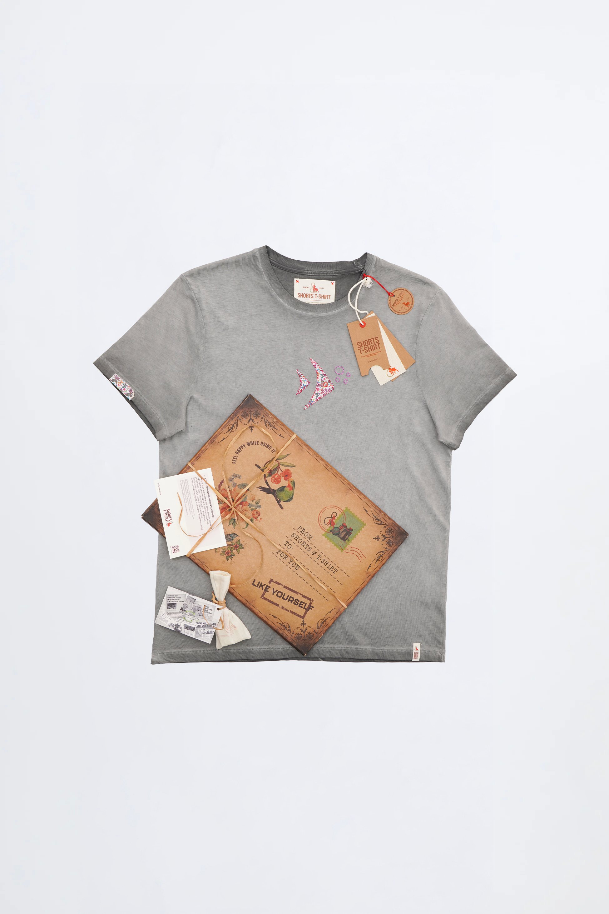 BUBBLES - T-SHIRT - LOT - ASH 