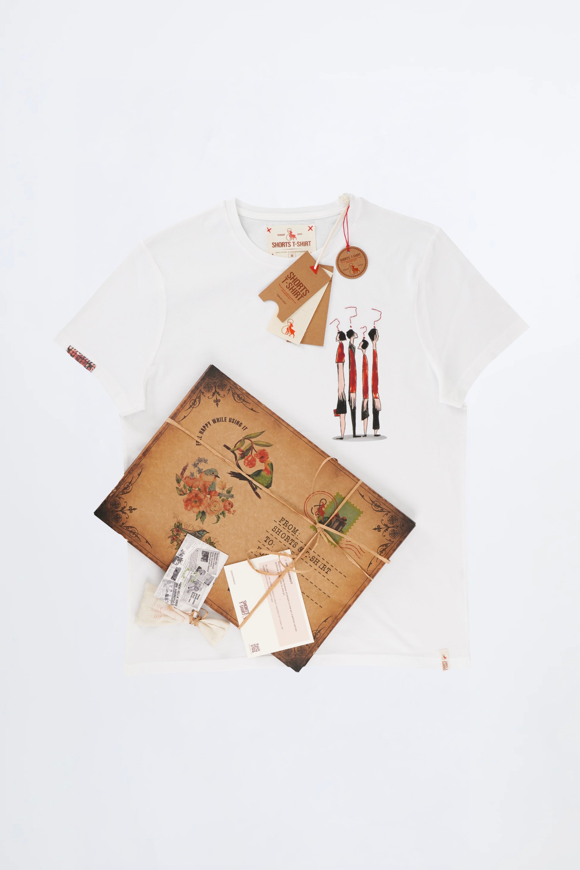 CONNECT - T-SHIRT - LOT - WHITE 