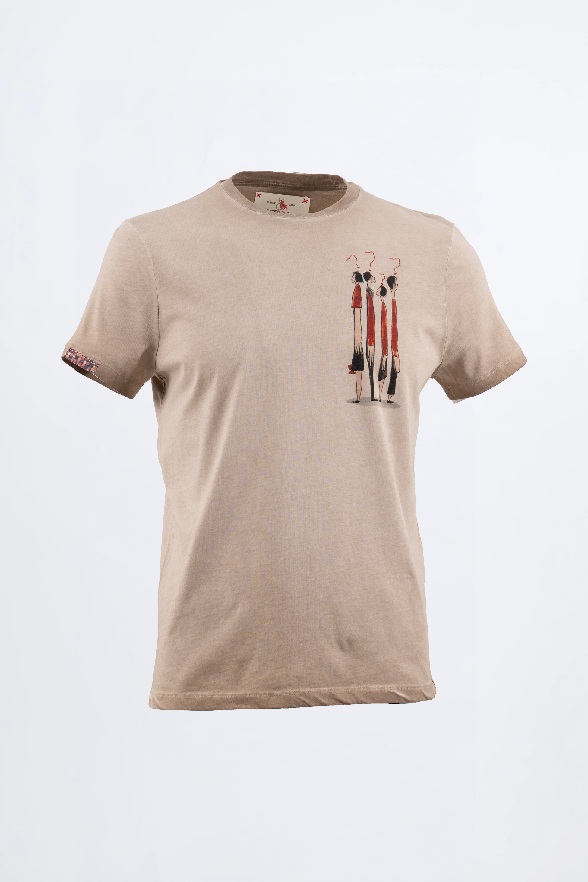 CONNECT - T-SHIRT - LOT - BROWN