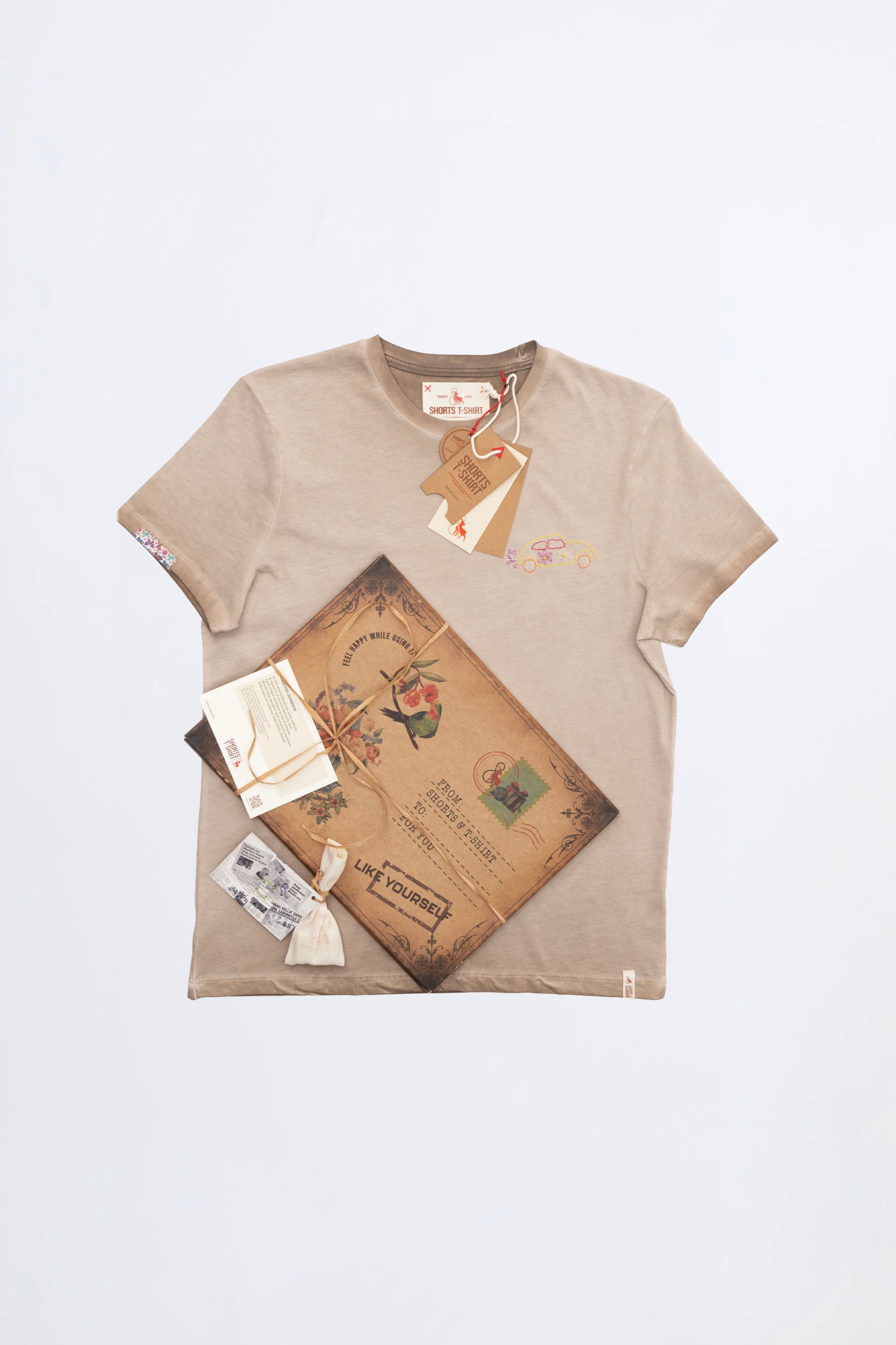 BLISS - T-SHIRT - LOT - BROWN