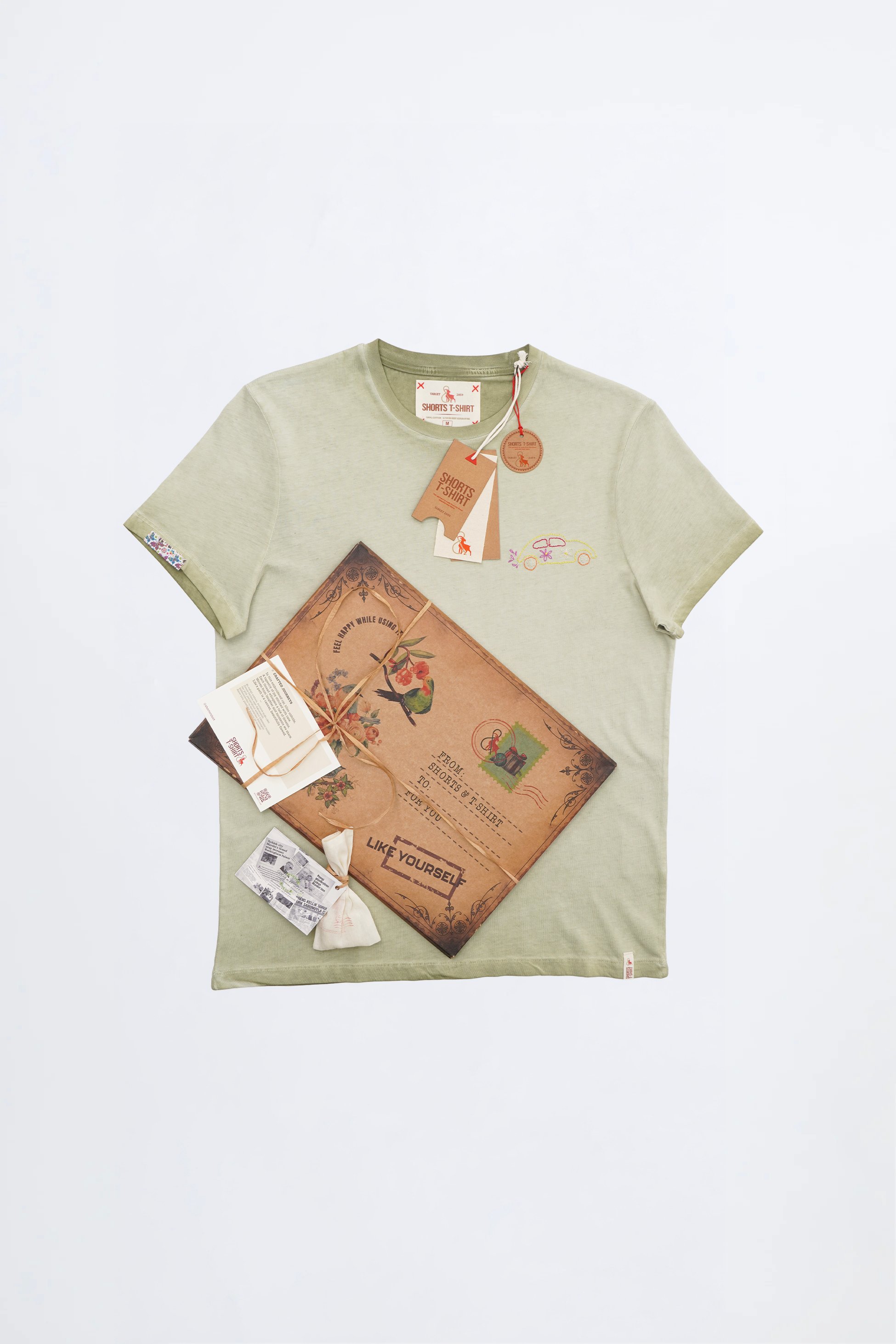 BLISS - T-SHIRT - LOT - OLIVE 