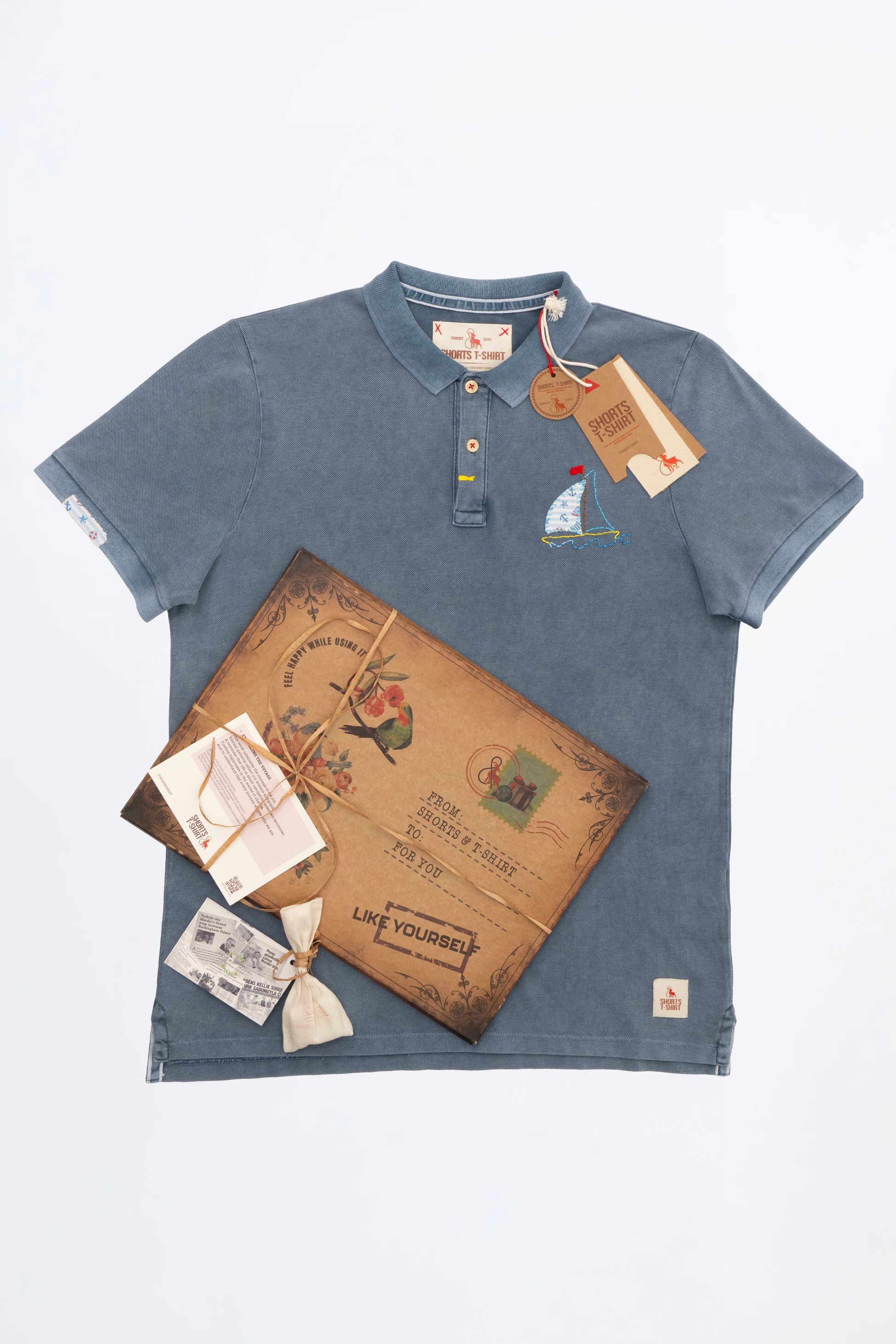 SAILING - POLO - LOT - DENIM 