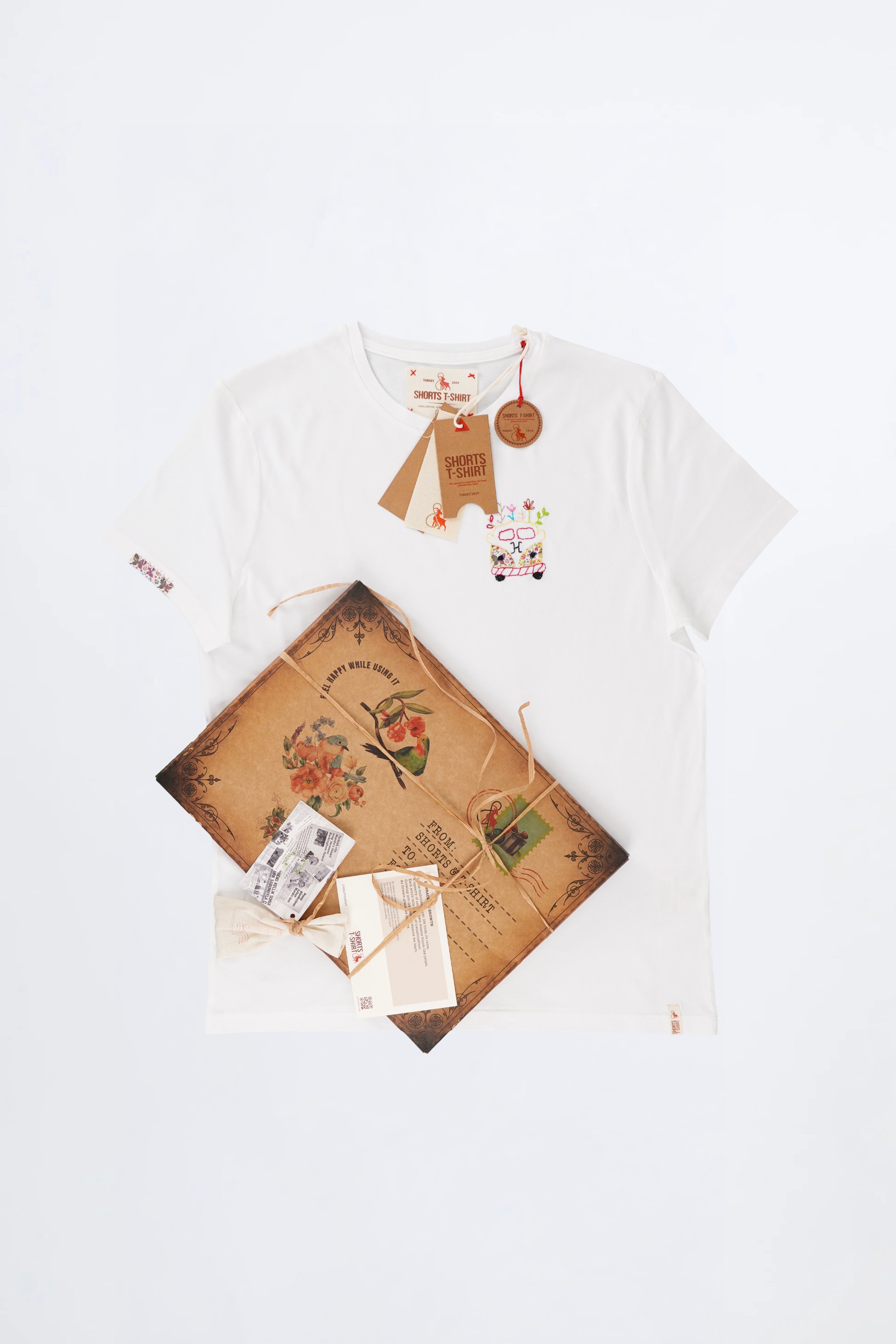 BLOOM - T-SHIRT - LOT - WHITE 
