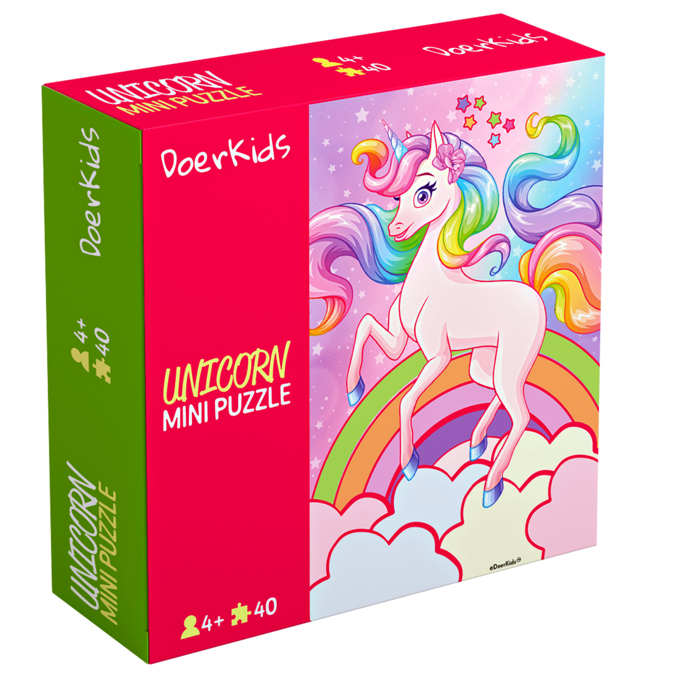 Unicorn Mini Puzzle | 40 Parça 4+ Yaş