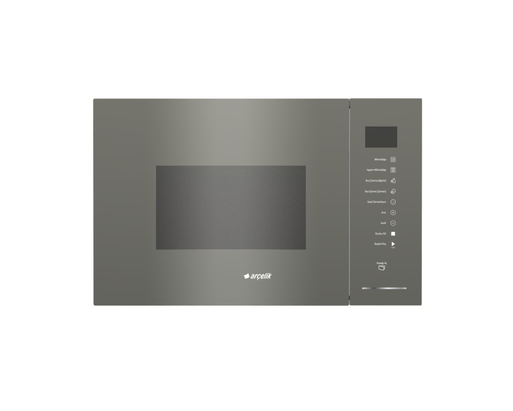 Arçelik MA 2521-2 G 25 lt Gri Ankastre Mikrodalga Fırın