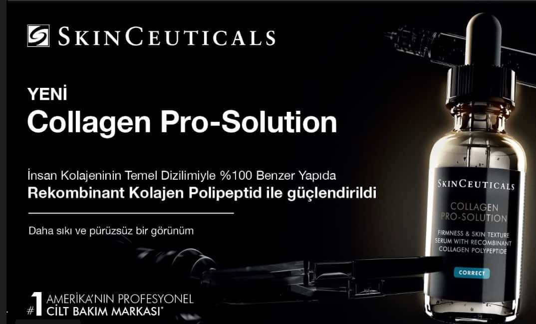 Collagen Serum Skin Ceuticals İnsanlaştırılmış Kolajen İçerir