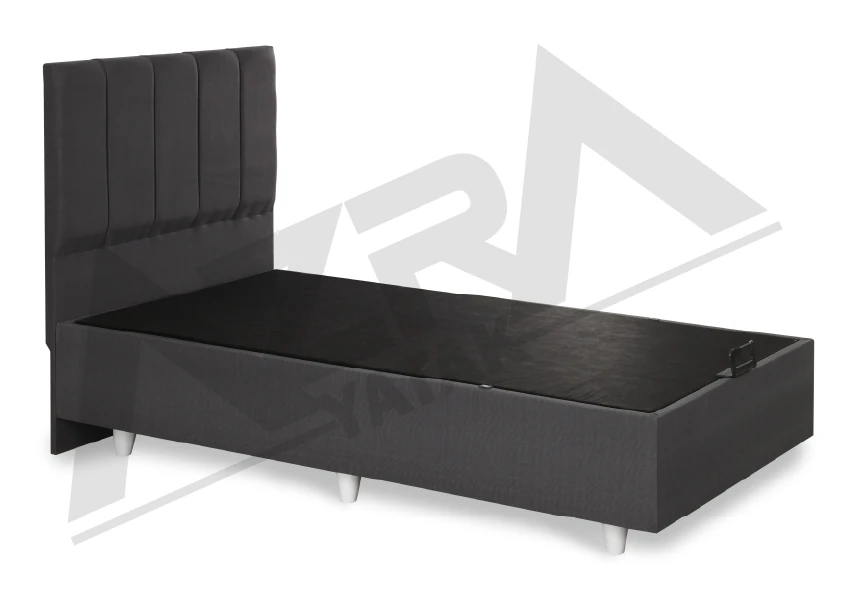 Nero Tek Kişilik Baza Comfort Yatak Modelli Başlık (%100 Çelik+ Mdf)