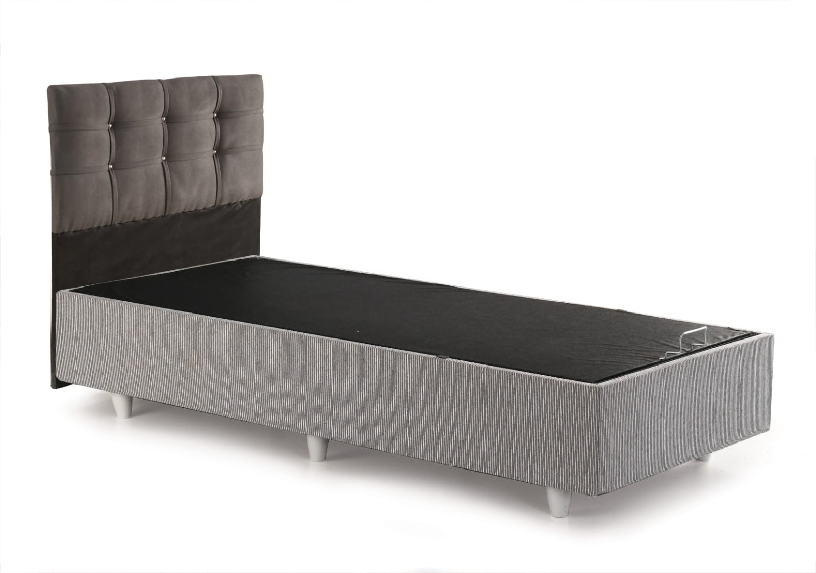 Basic Plus Tek Kişilik Baza Basic Başlık (%100 Çelik+ Mdf)