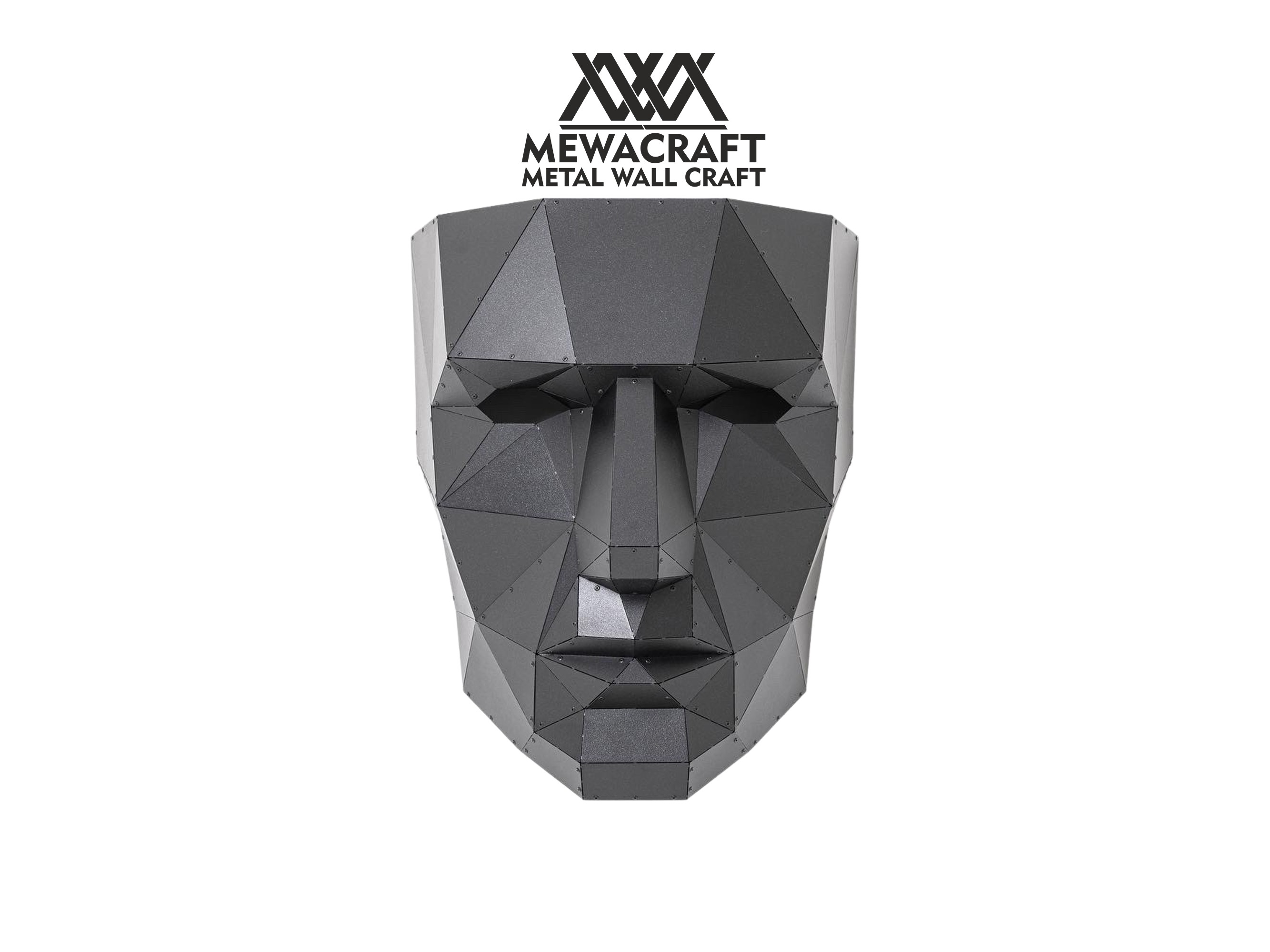3D Metal İnsan Sureti Heykeli